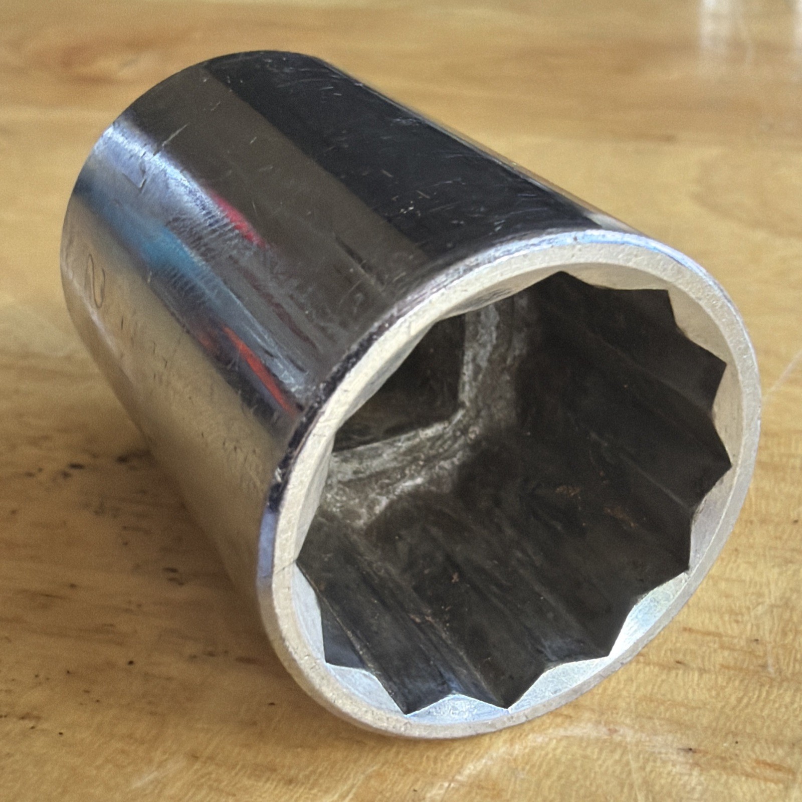 Challenger by Proto Tool 13/16″ Shallow Socket 1/2″ Drive 12 Point 1626 USA READ