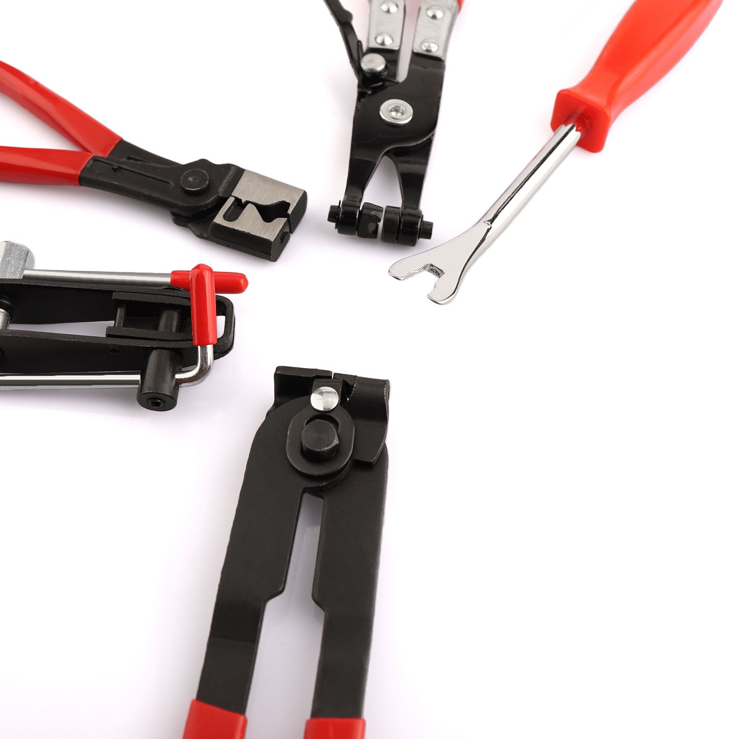 Fuel Line Pliers Set 5Pcs, Hose Remover, Clamp Tool, Auto Maintenance Kit