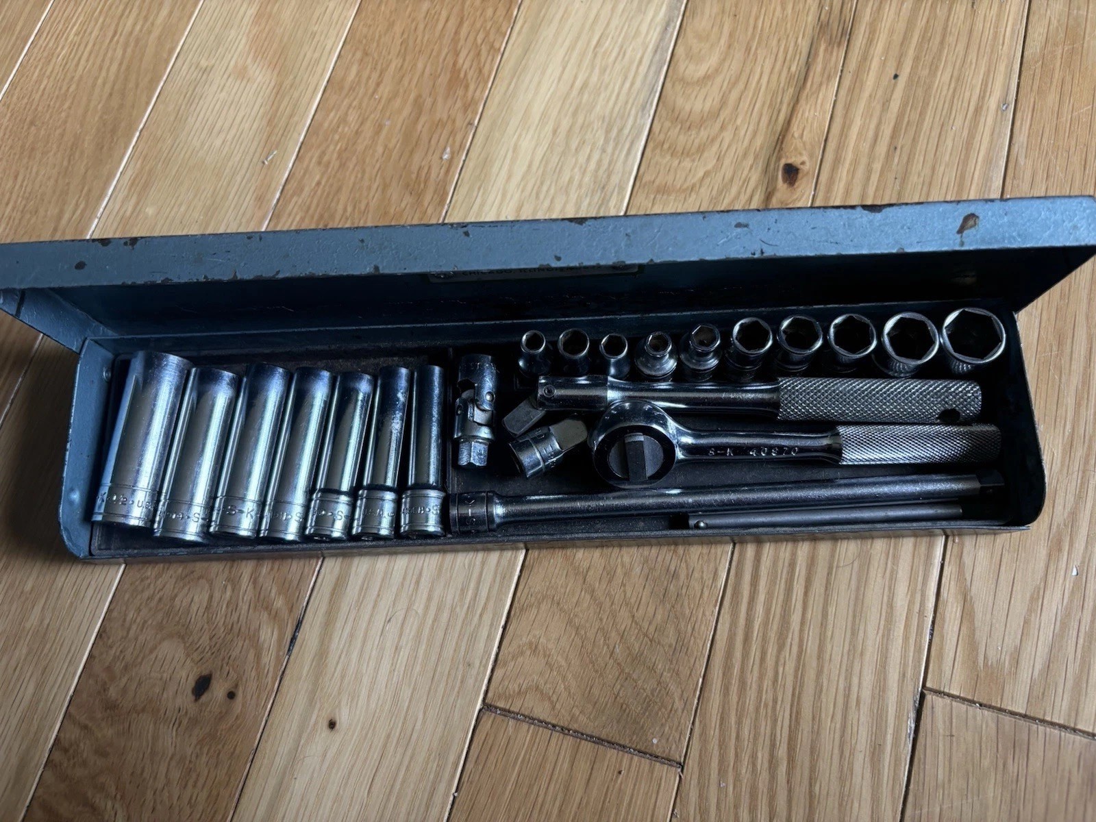 17pc S-K TOOLS Set 1/4″ Drive Socket Set Mechanic Tools USA