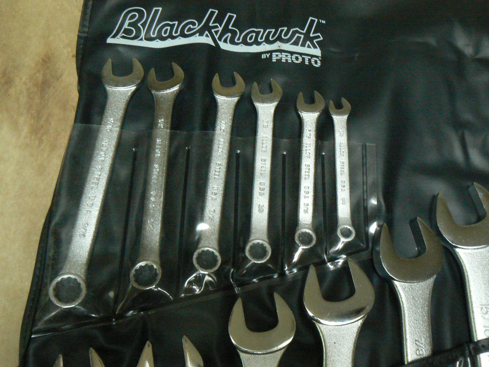 BLACKHAWK by PROTO 17 Pcs. 12 Point Combination Wrench Set -NEW -G-