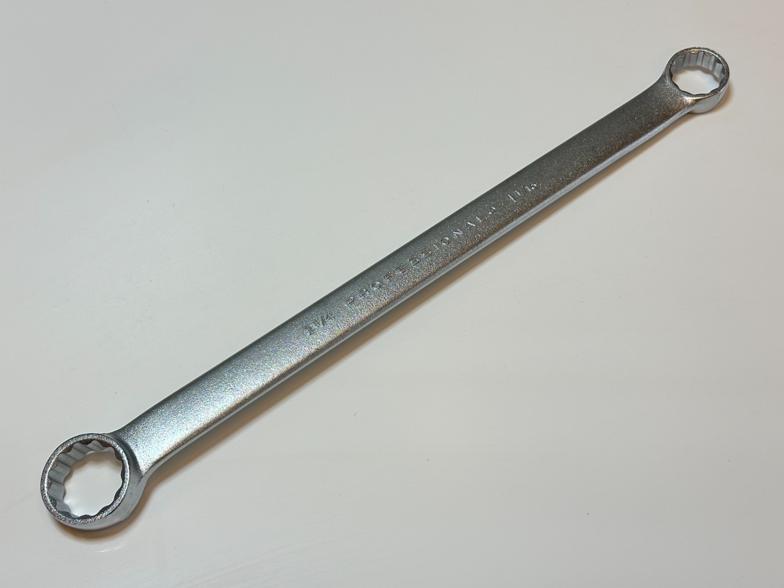 NEW Proto Professional USA 1151 Double Box Wrench SAE 1-1/16 x 1-1/4″ – 12 Point