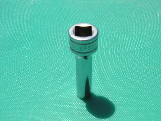 SNAP ON 3/8″ SFS121 3/8″ DRIVE DEEP SAE 6 POINT CHROME SOCKET SFS 121 UNDERLINE