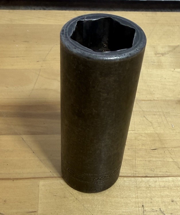 Snap-on Tools SIMM230 23mm 1/2″ Drive Metric DEEP 6-Point Impact Socket USA