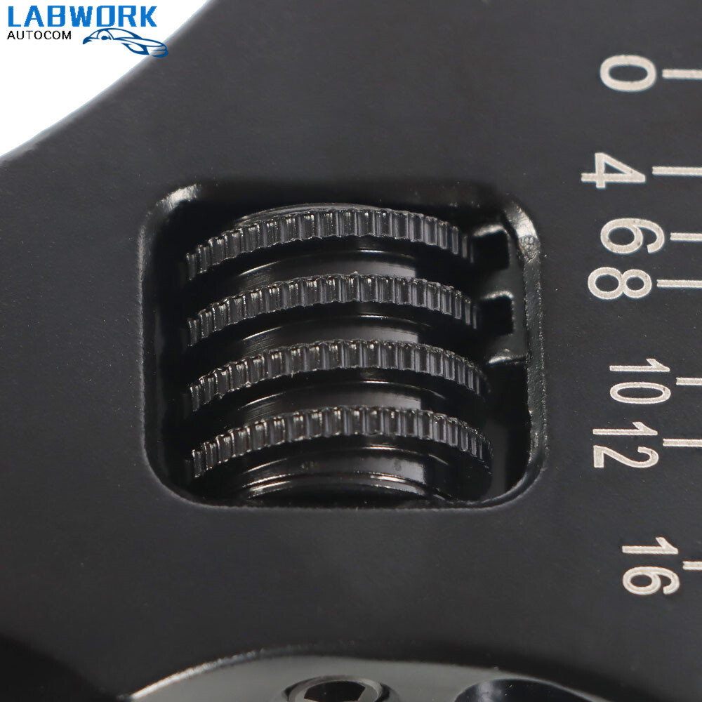 For Hose End Fitting 3AN-16AN Black Adjustable Wrench Aluminum Tool Spanner