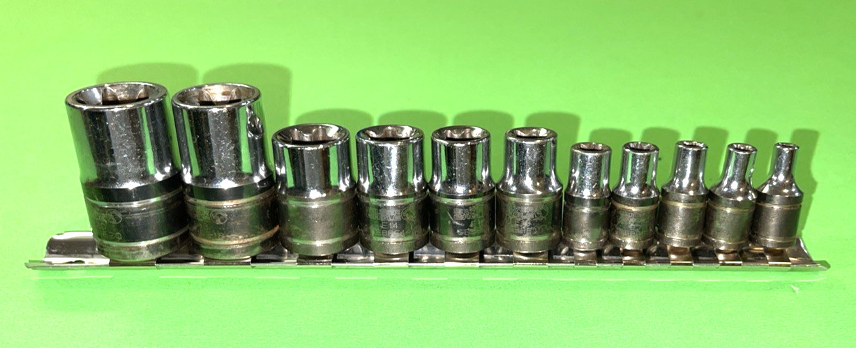 MATCO TOOLS SIVER EAGLE 11 PIECE MULTI-DRIVE INSIDE TORX SOCKET DRIVER SET