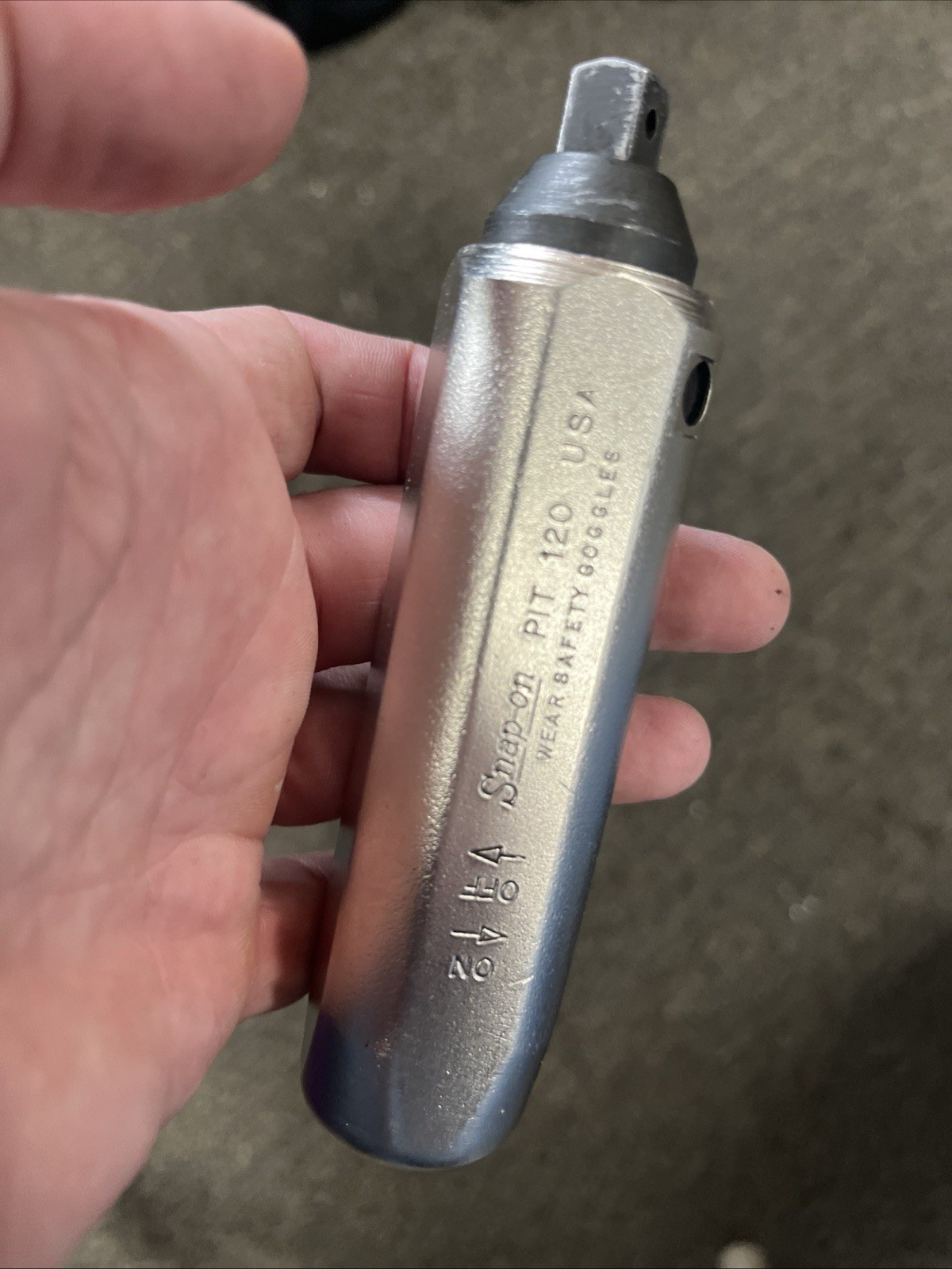 Vintage Snap-on PIT 120 3/8″ Drive Manual Striking Impact Driver
