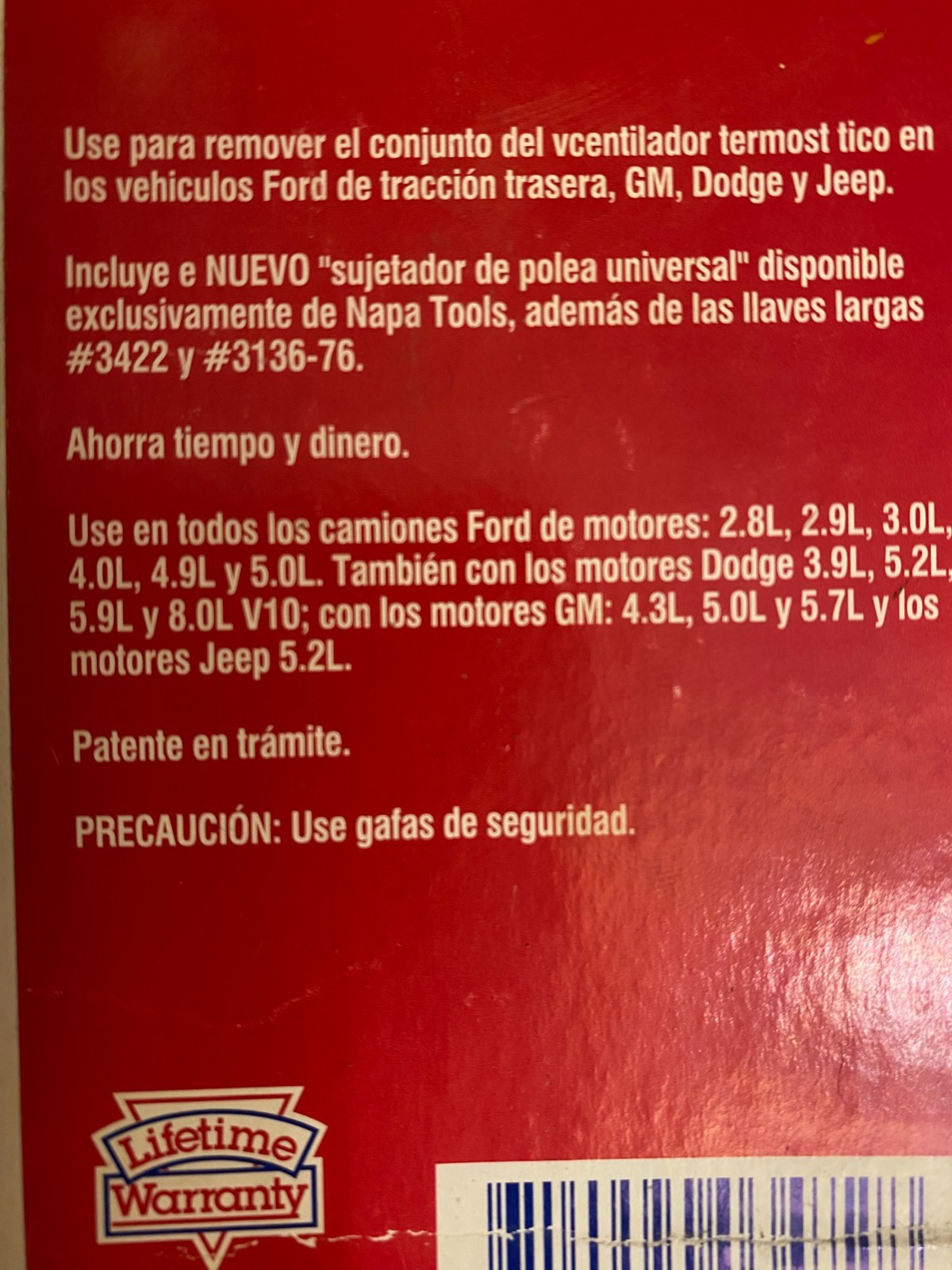 KD tools #3471 complete fan clutch tool kit NIB