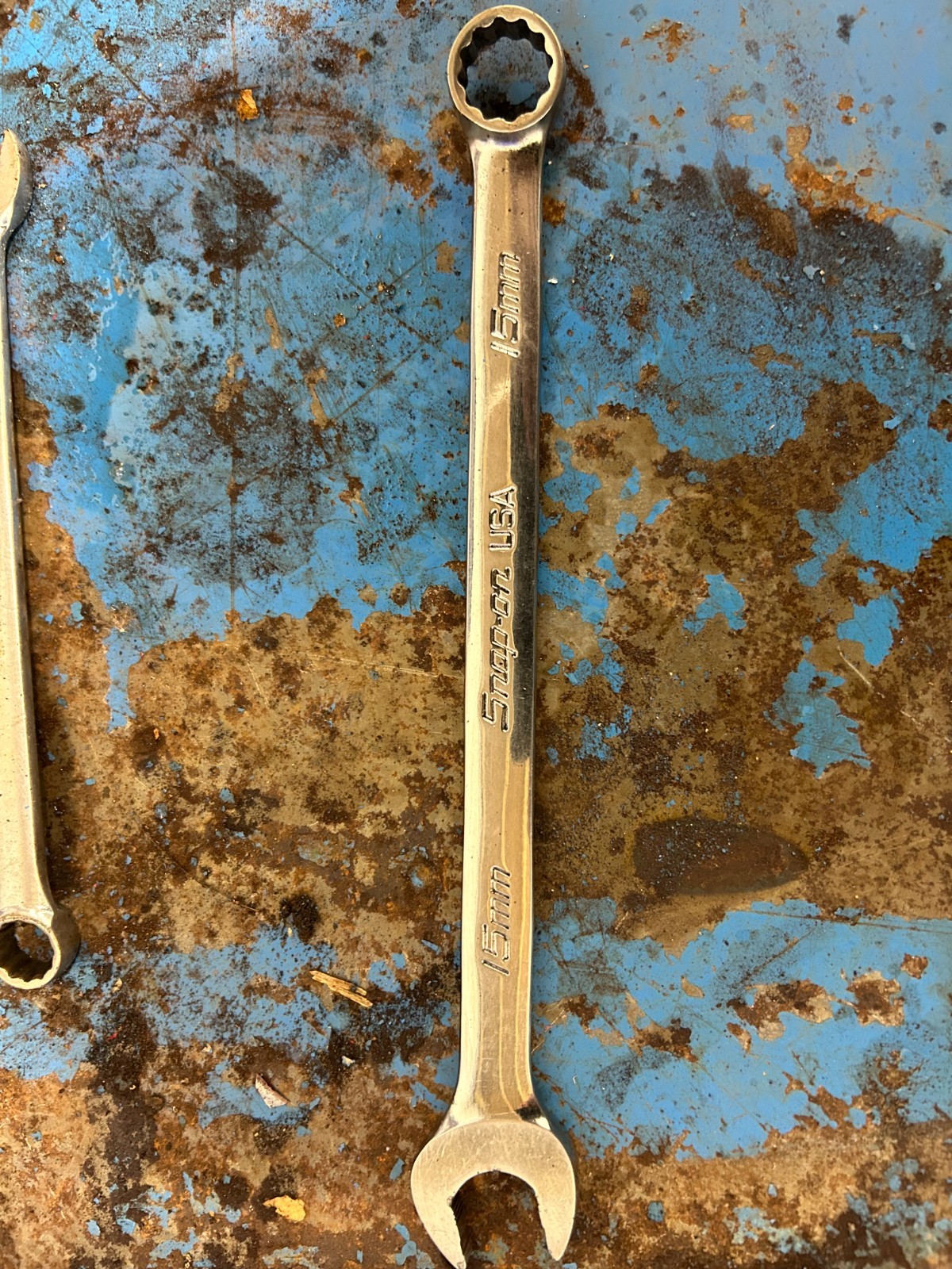 Snap on 15mm combination spanner SOEXM15