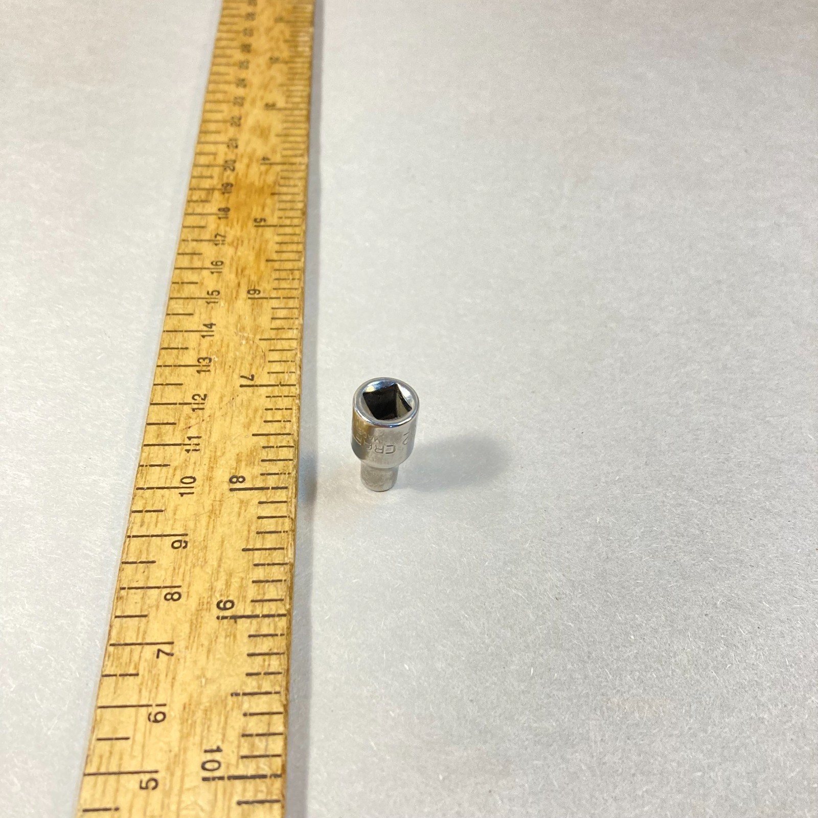 Craftsman 5/32″ Socket 1/4″ Drive 6 Point -G- #43481 USA