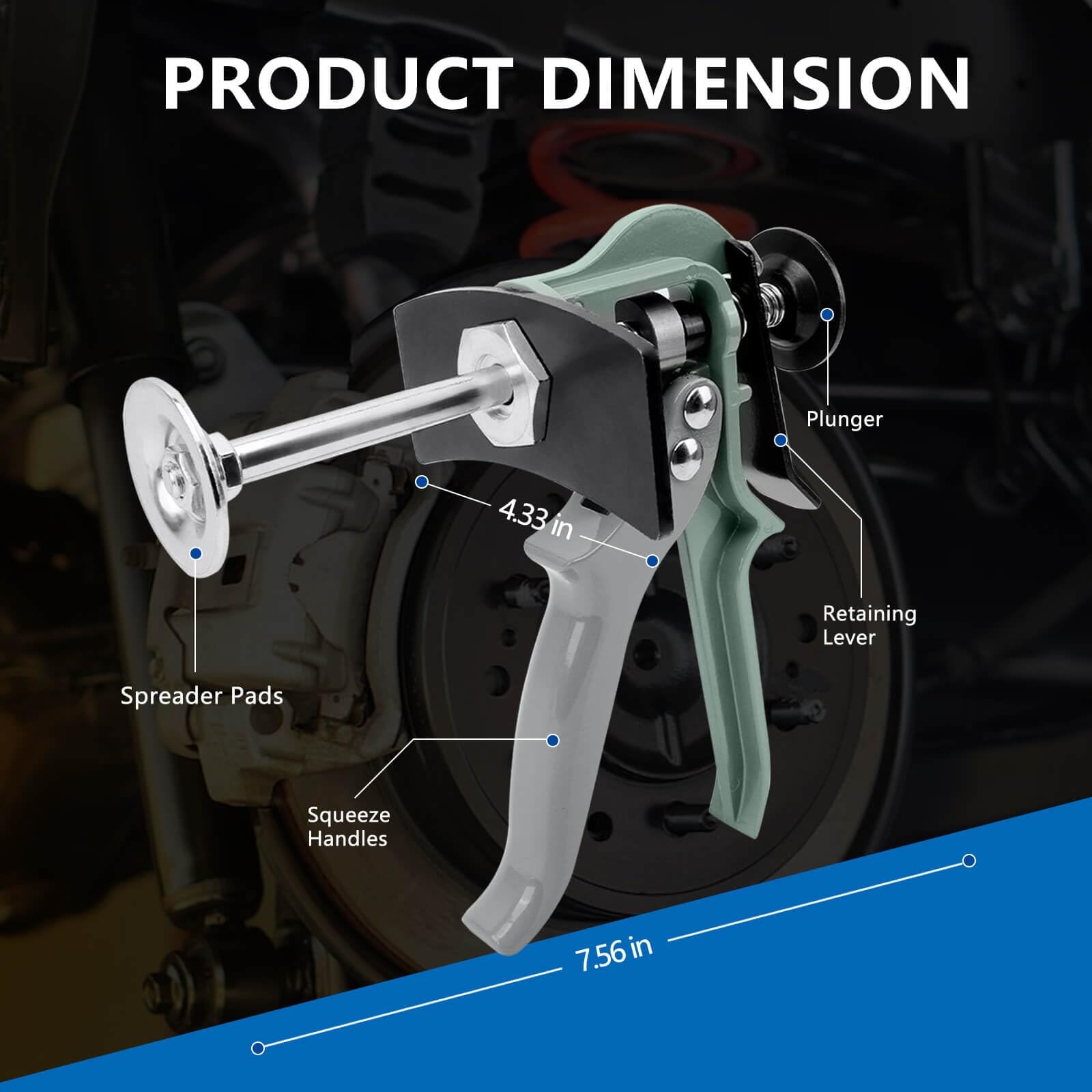 Speedy Brake Pad Spreader/Single Brake Caliper Compresser/Disc Brake Caliper …