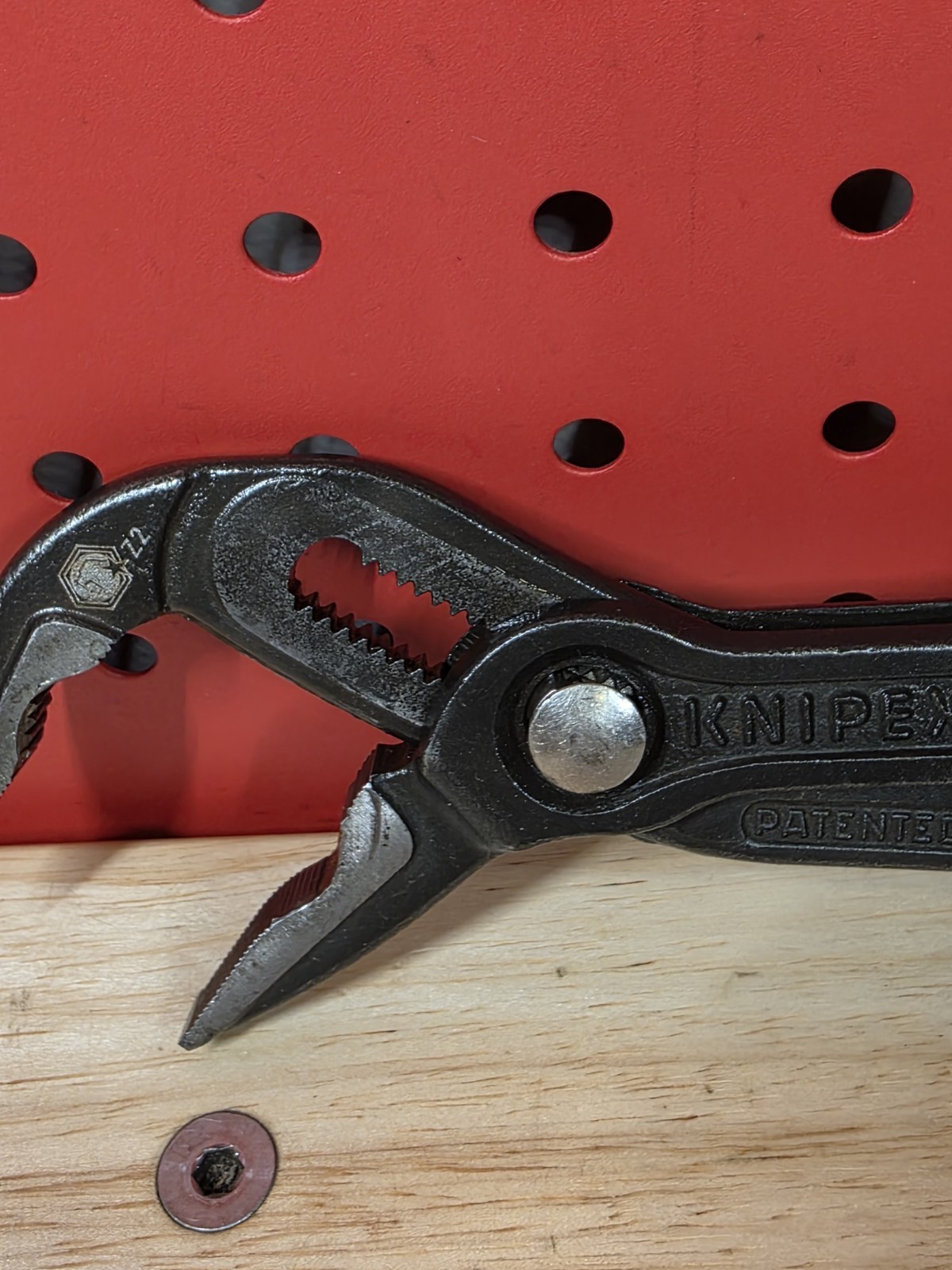 Matco Tools PC10ES Knipex Germany Slim Head Cobra Pliers Red Handle