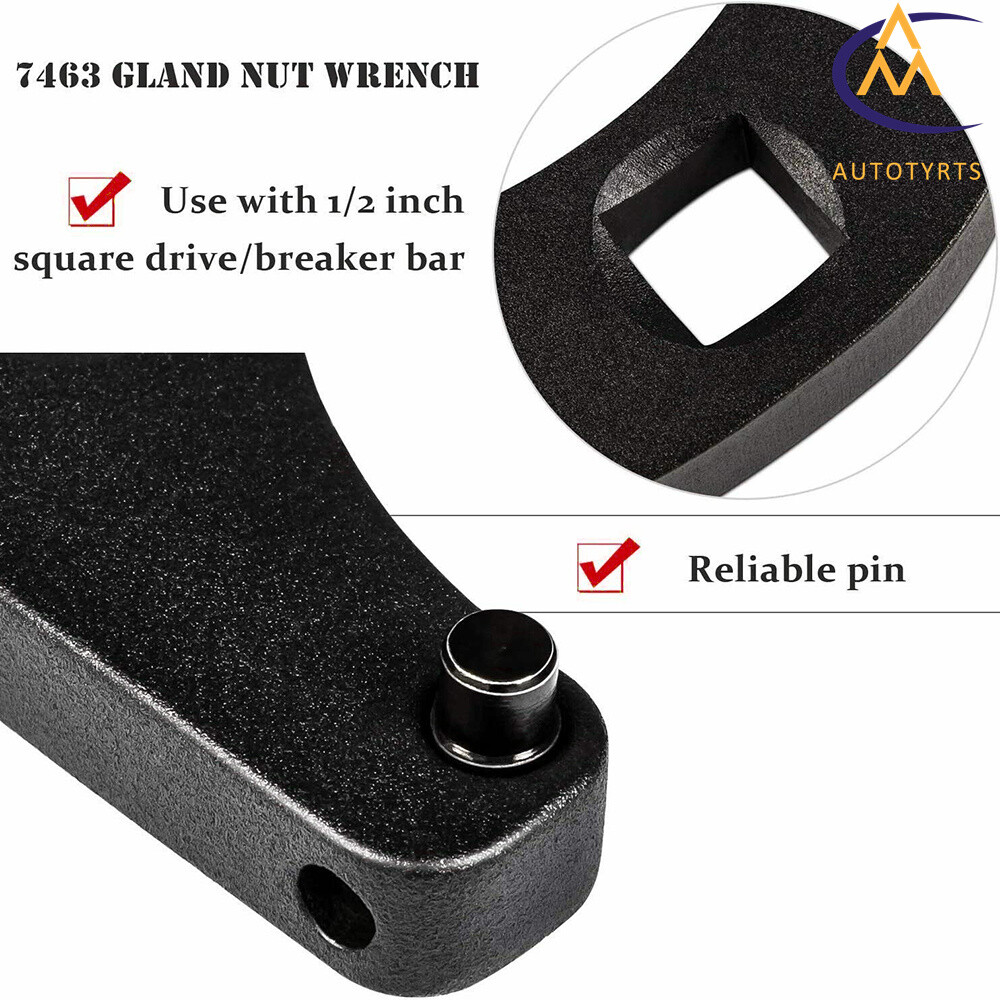 For Hydraulic Cylinders Adjustable Gland Nut Wrench Small Pin Spanner Tools 7463