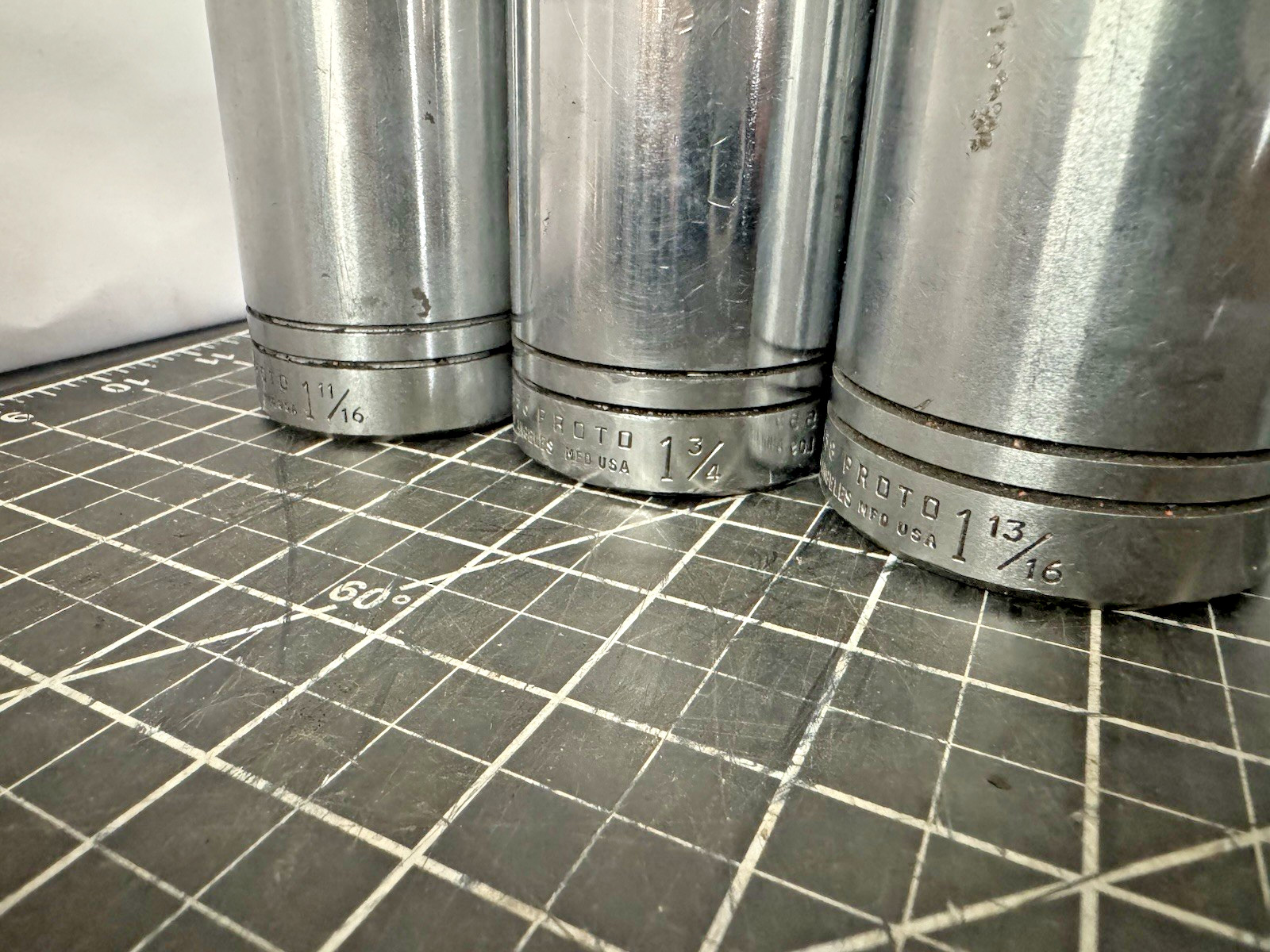 Vintage Proto / Plomb 23pc 3/4” Drive Socket Set w/ Case #5695 – 1940s-50s USA