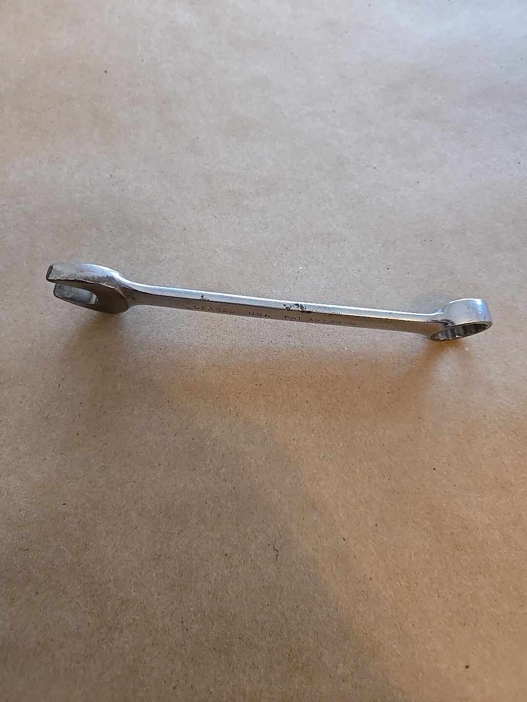 Snap On 9/16″ 12PT Short Chrome Combination Wrench OEX180