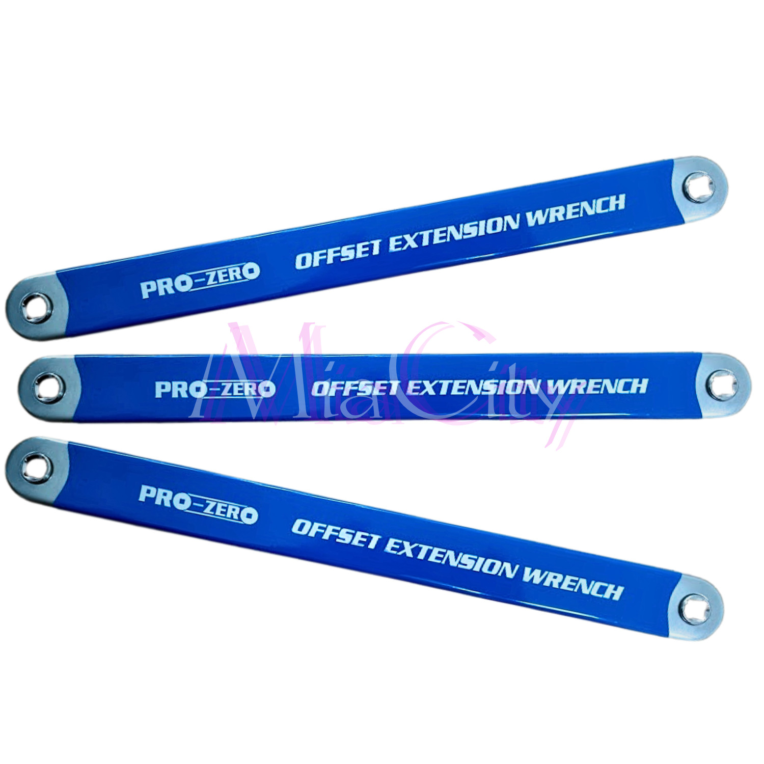 PROZERO Offset Extension Wrench Set Ratchet Spanner Wrench Extender with Adapter