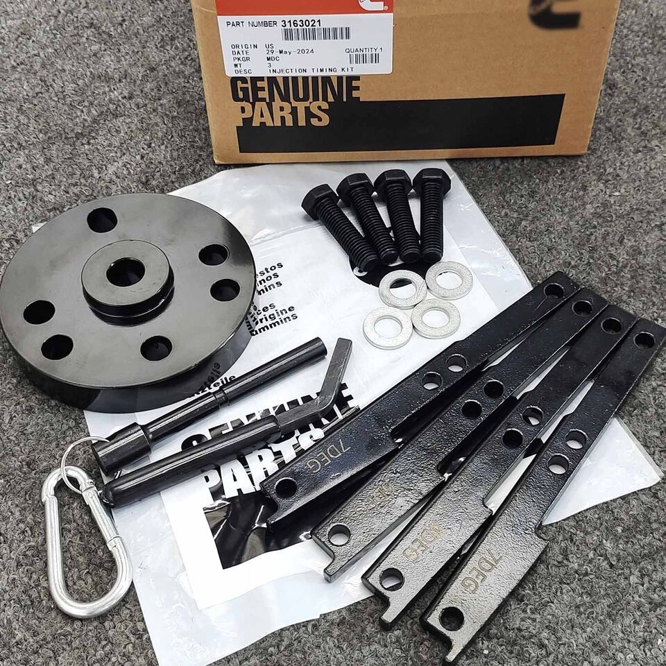 For Cummins ISX QSX Timing Injector Cam Gear Puller Tool Kit 3163021 3163069