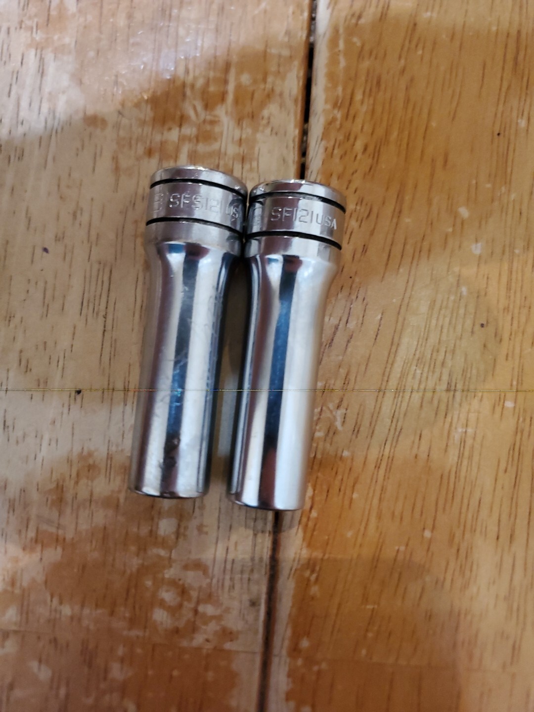 Snap On 3/8 Drive 3/8 6&12PT Deep Sockets Lot Of 2