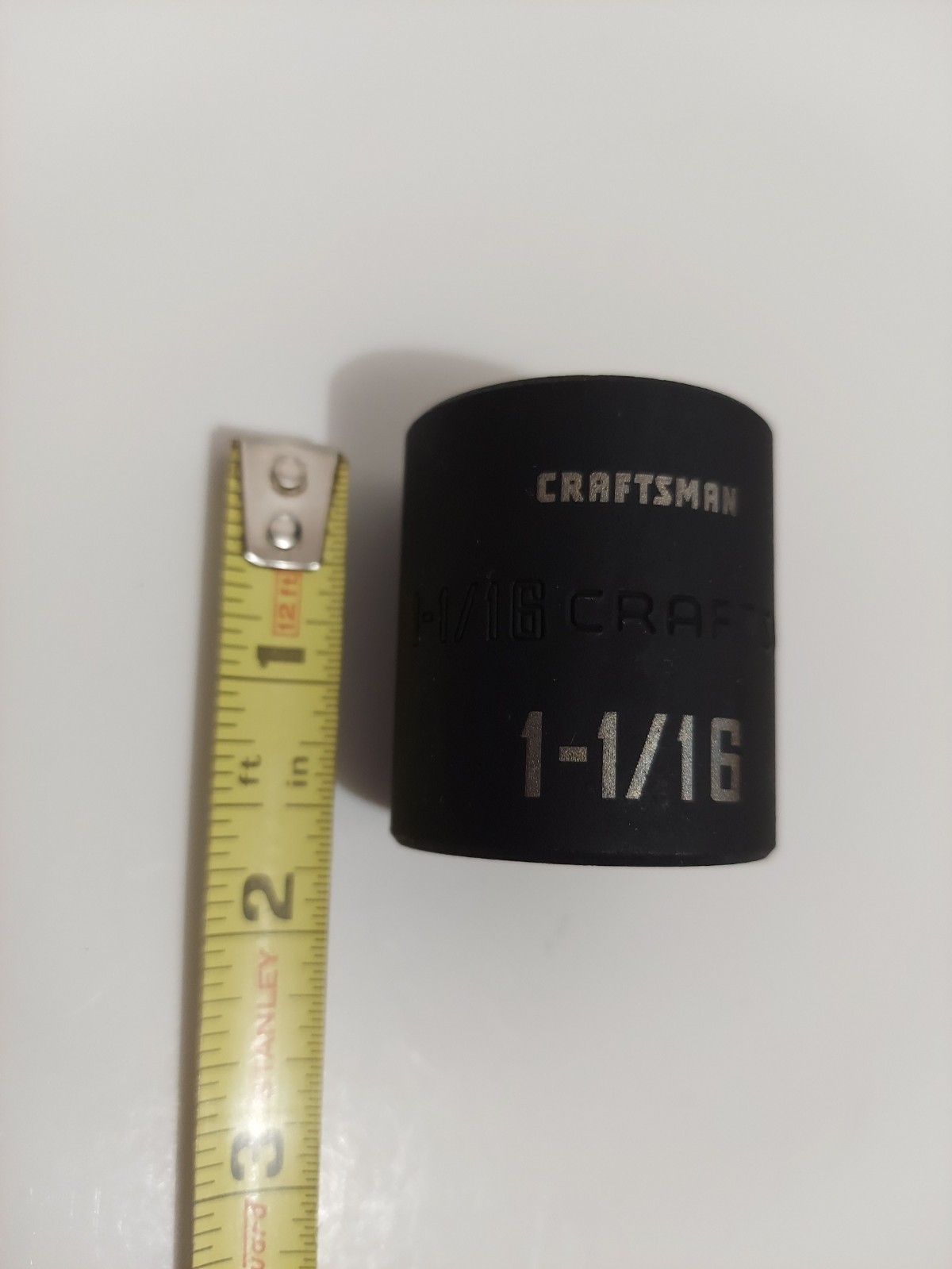 Craftman 1-1/16 in Shallow impact socket 6 PTS standard 1/2 in Drive CMMT 15869
