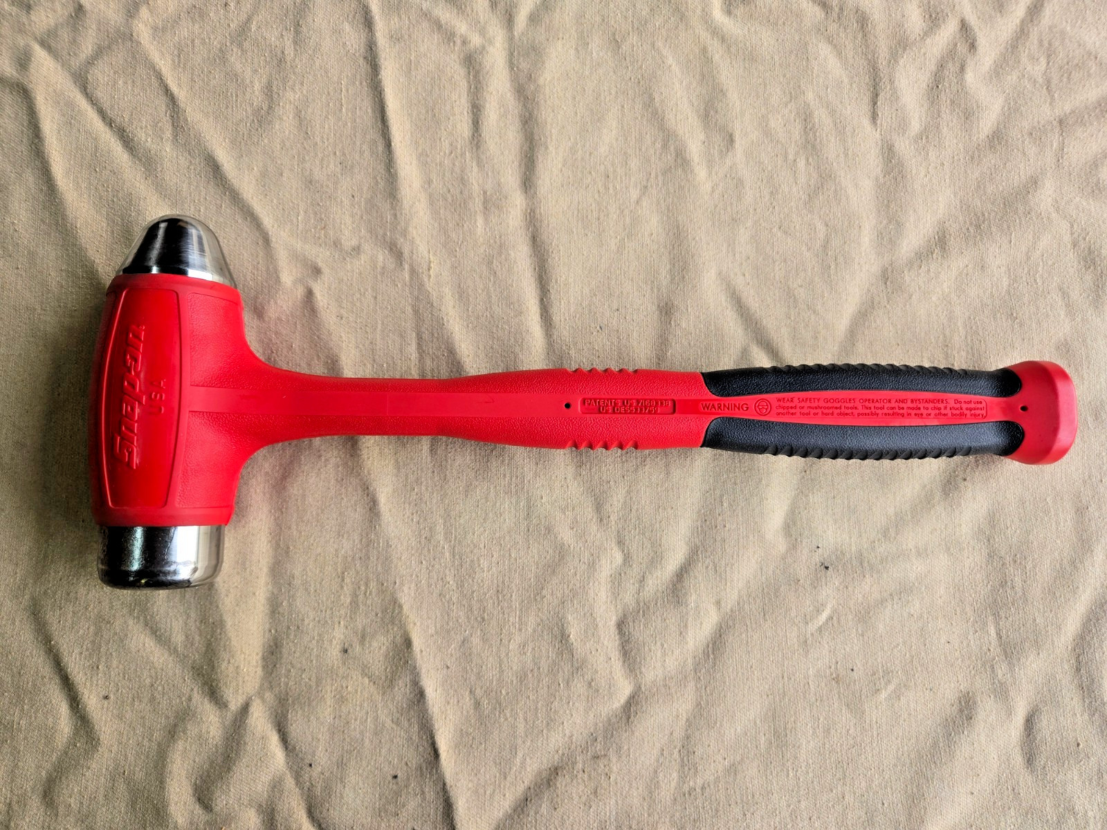 Snap-On HBBD40 Dead Blow Ball Peen Hammer 40oz