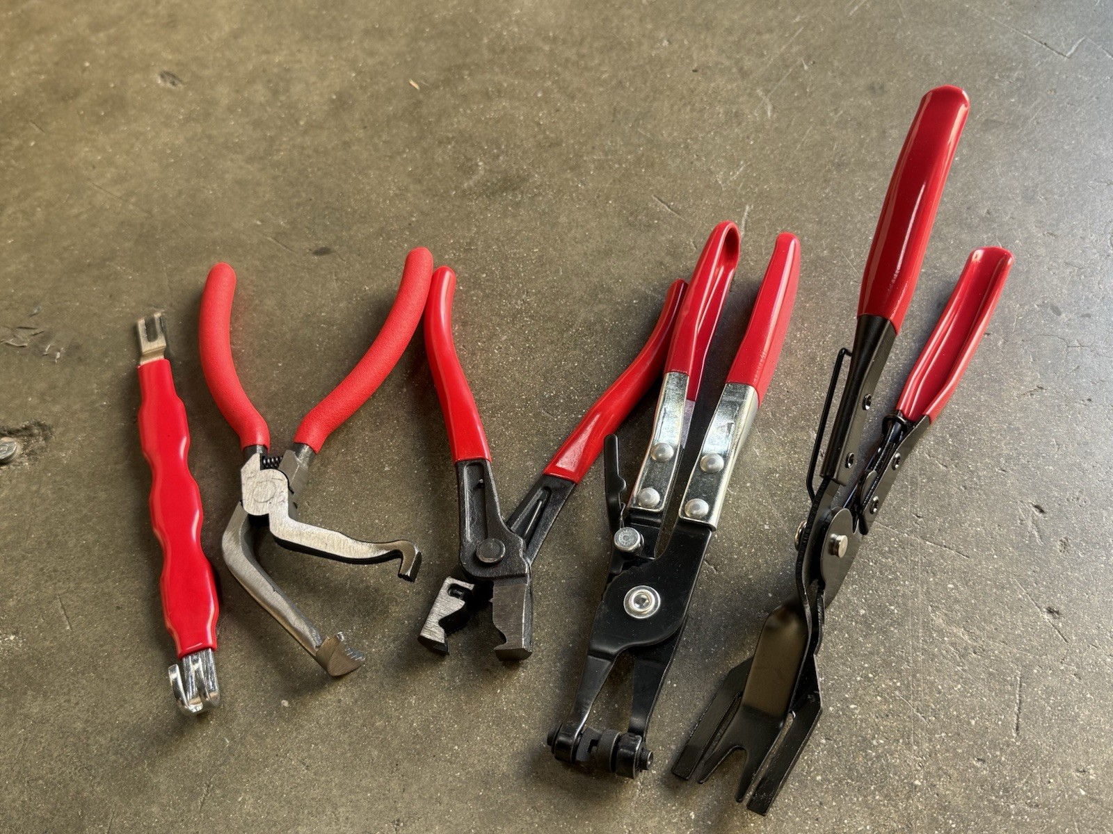 5Pcs Automotive Sensor Electrical Plug Disconnect Pliers Connector Removal Tool