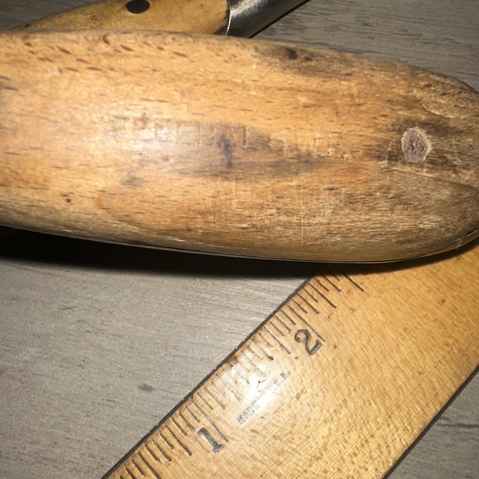 Vintage Federal Screwdriver Flat Slotted Wood Handle & Unbranded Perfect Handle