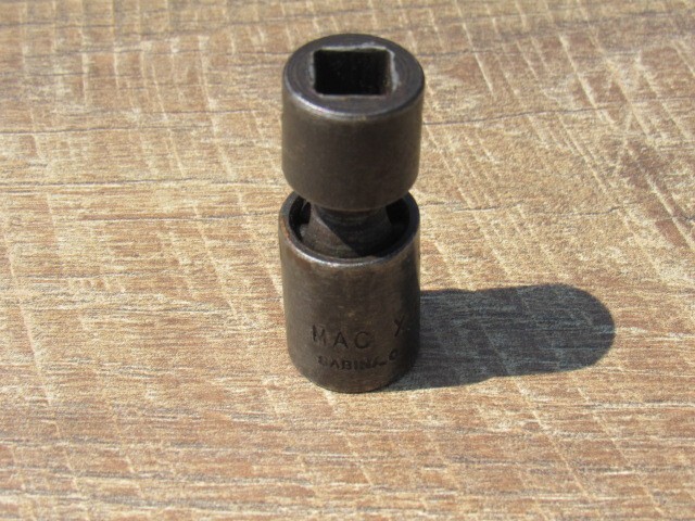 MAC 9/16″ XUI 186 3/8″ DR. 6 PT SAE SWIVEL FLEX UNVERSAL IMPACT SOCKET XUI186