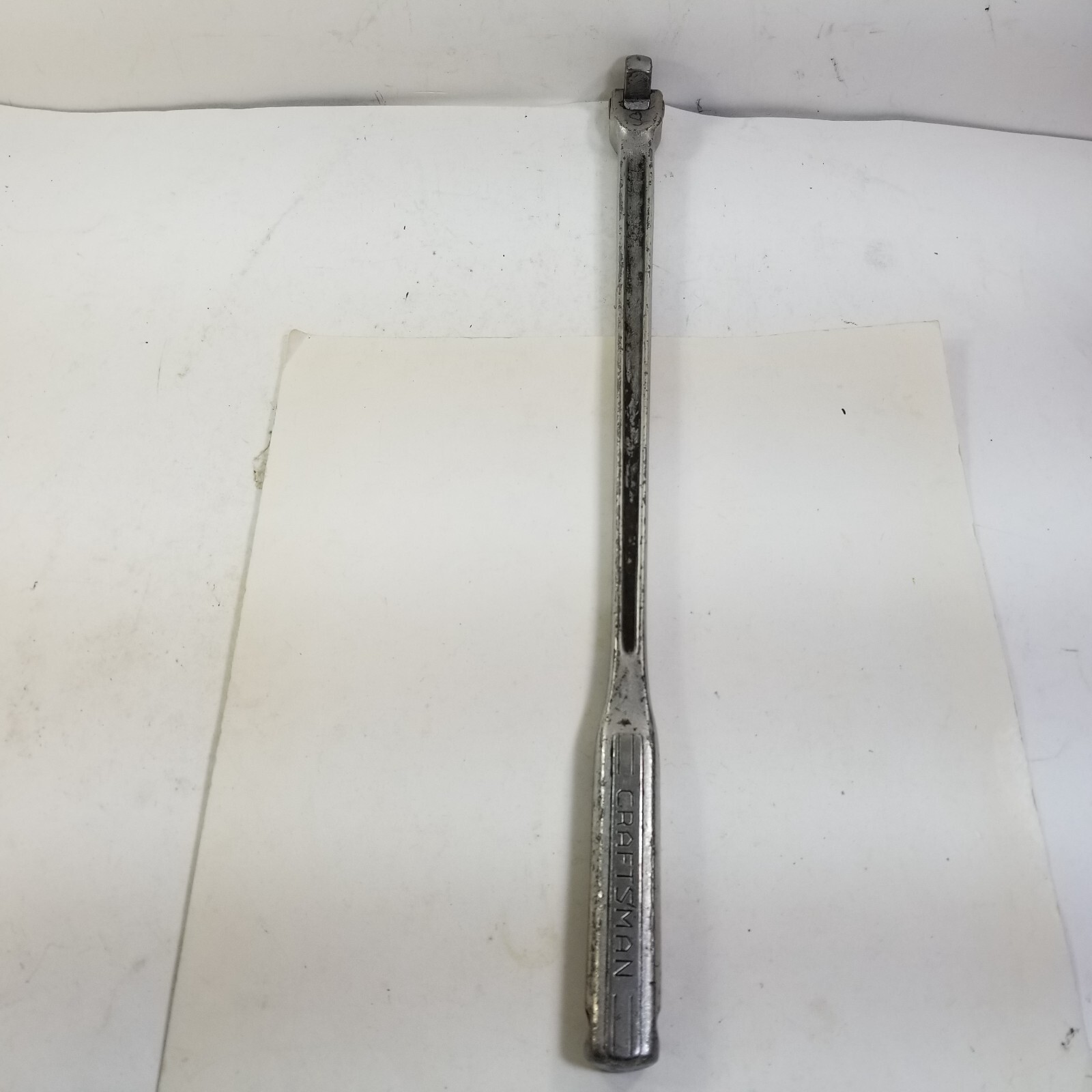 CRAFTSMAN VINTAGE 1/2″ DRIVE 17″ LONG FLEX HEAD FORGED IN USA BREAKER BAR