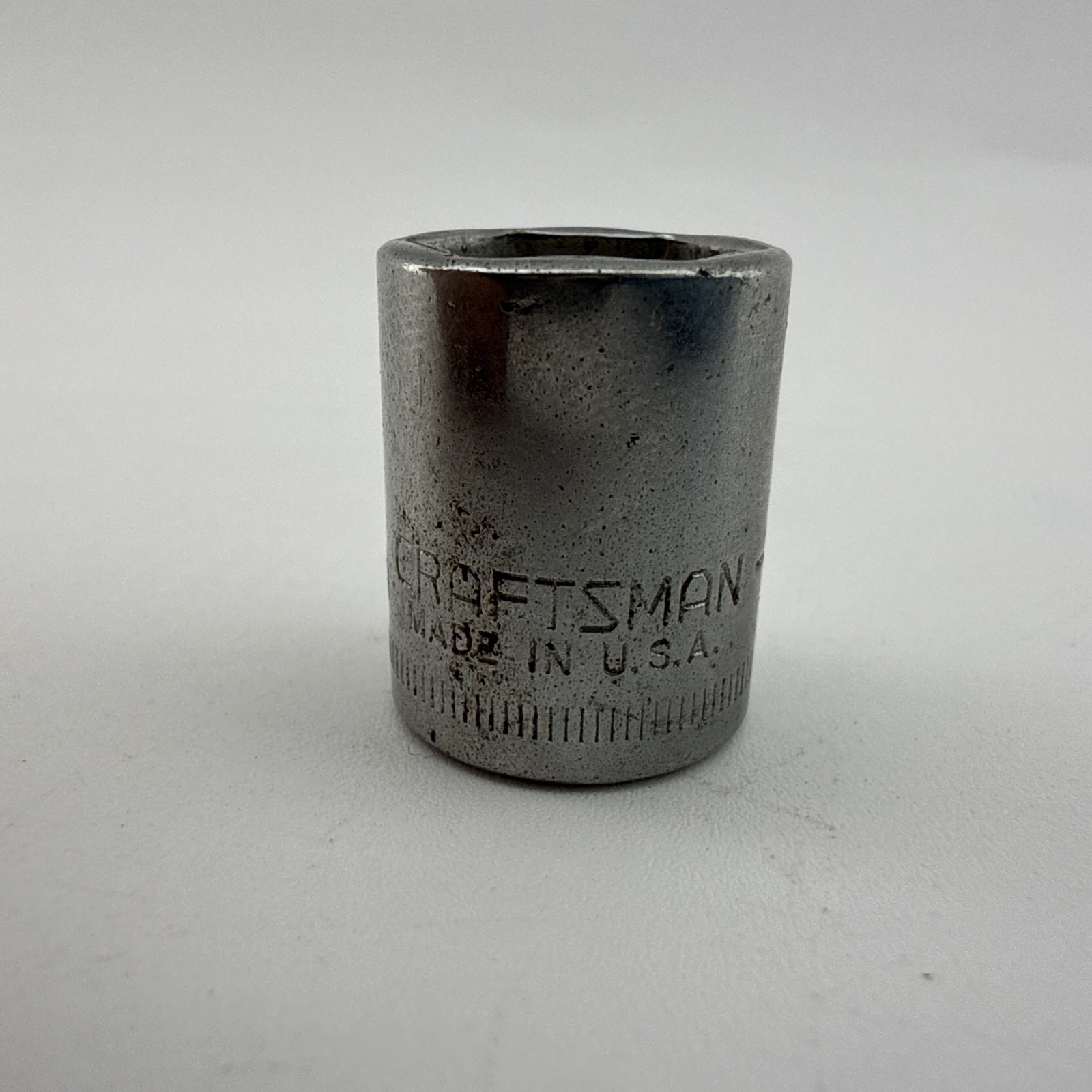 Craftsman 13mm Shallow Socket 1/4″ Drive 6 Point G Series 43514 USA
