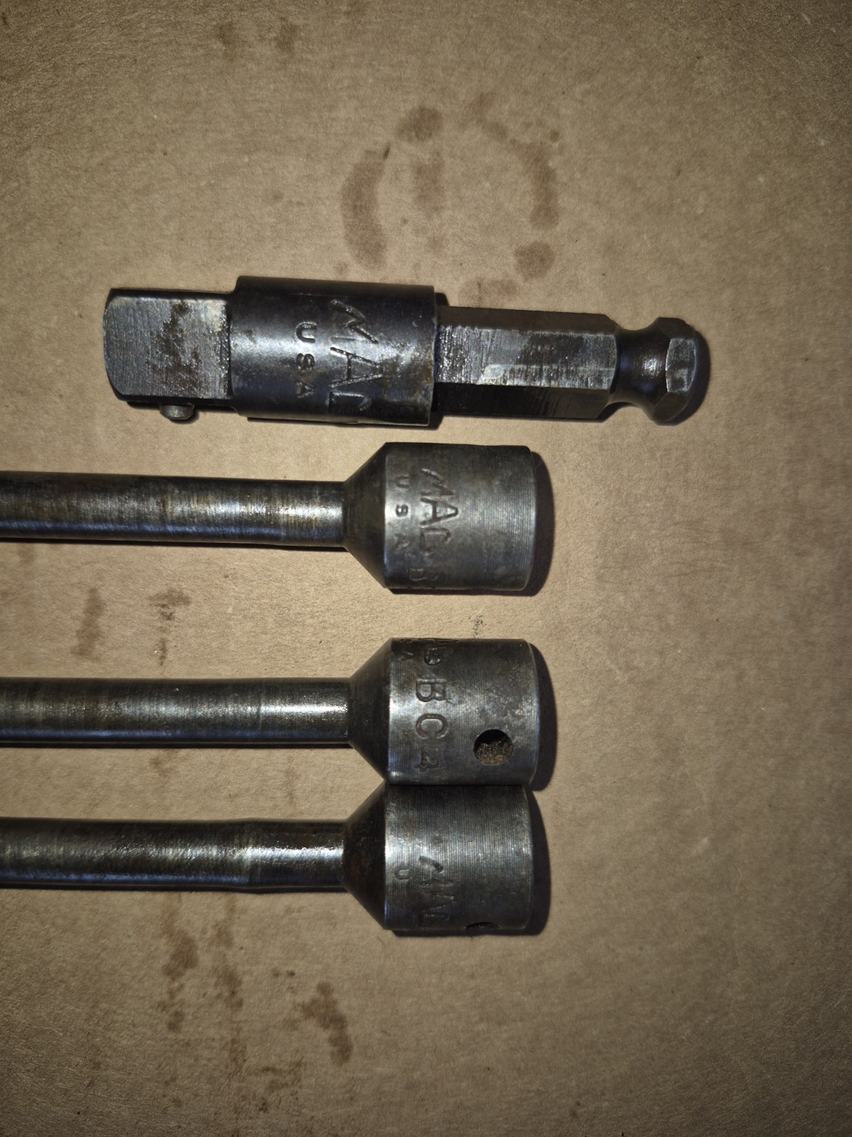 Mac Tools Wheel Torque Sockets Bc 47 And Hex Shank Driver