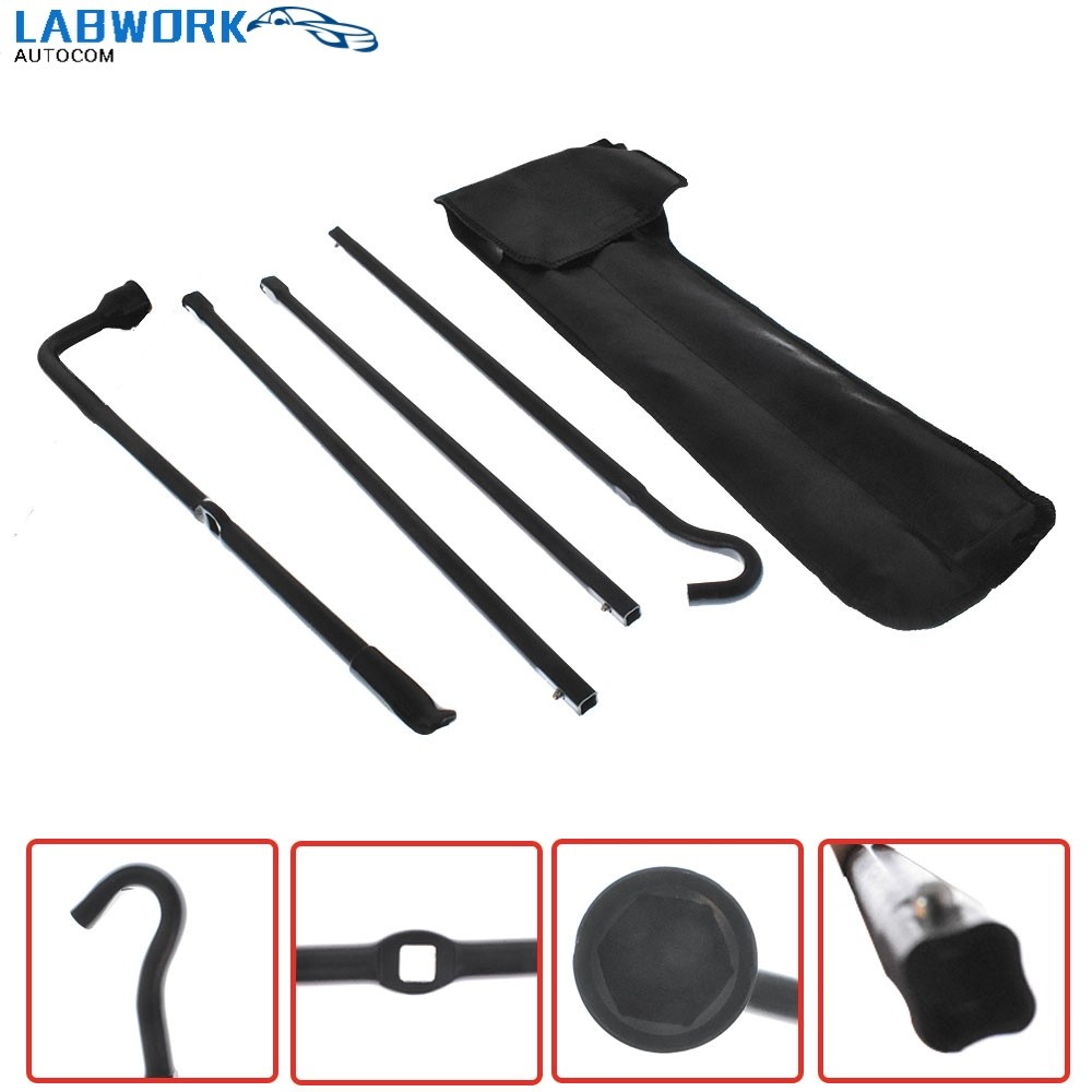 For Ford F-150 2004-2014 Spare Tire Tool Kit with Jack Handle & Lug Wrench