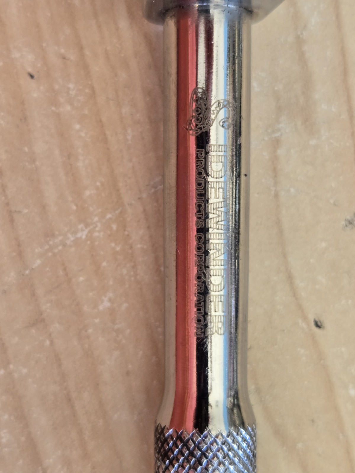 Sidewinder 1/4″ Ratchet. GC, Operates In Both Directions No Drive Handle