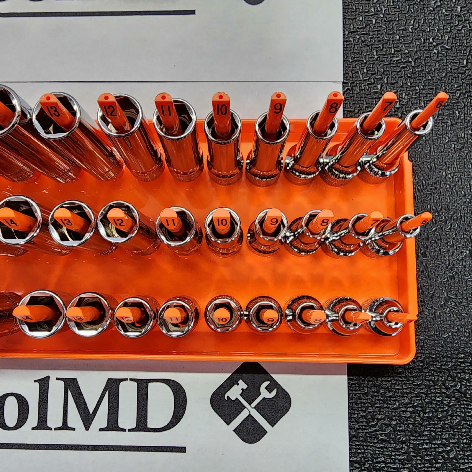Snap-on Tools USA NEW 84-Piece SAE & Metric 3/8″ Dr 6-Point MASTER Socket Sets