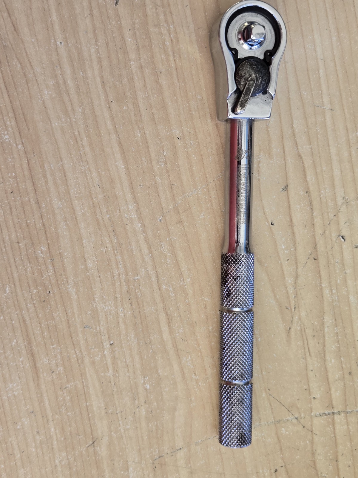 Sidewinder 1/4″ Ratchet. GC, Operates In Both Directions No Drive Handle