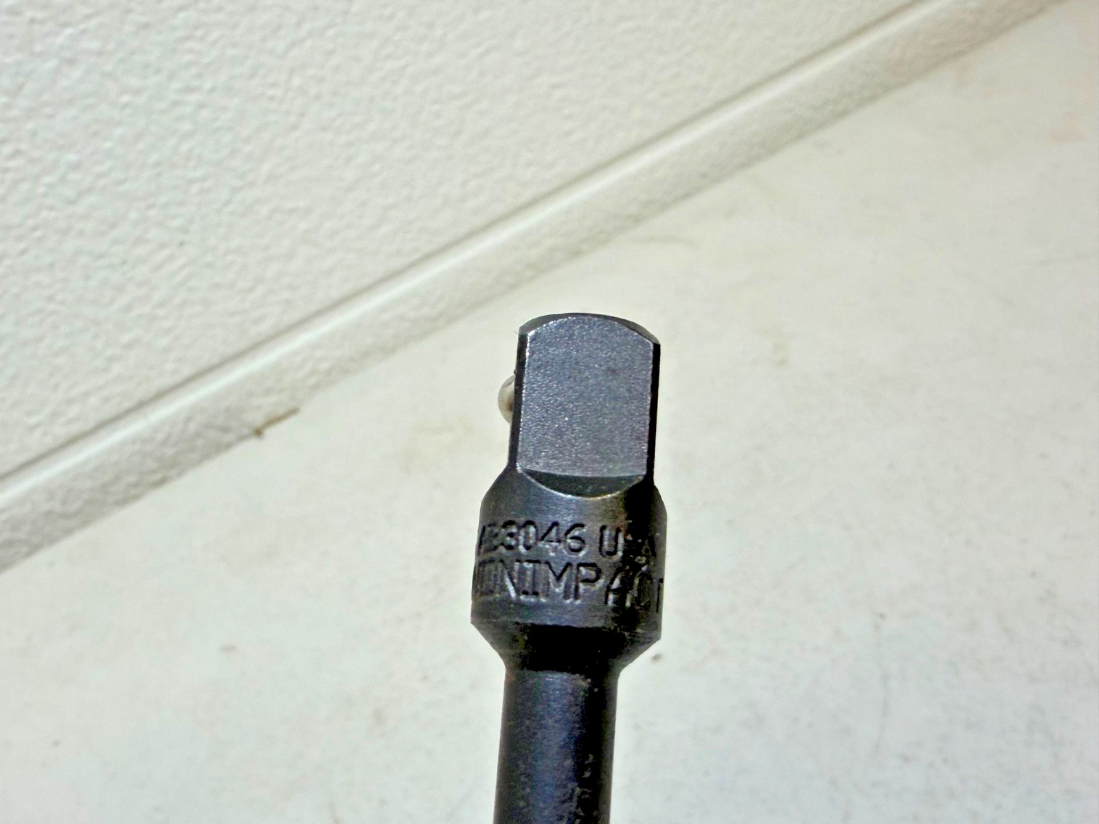 Snap On AB3046 1/4″ Hex to 3/8″ Square Drive 6″ Long Drive Adapter New