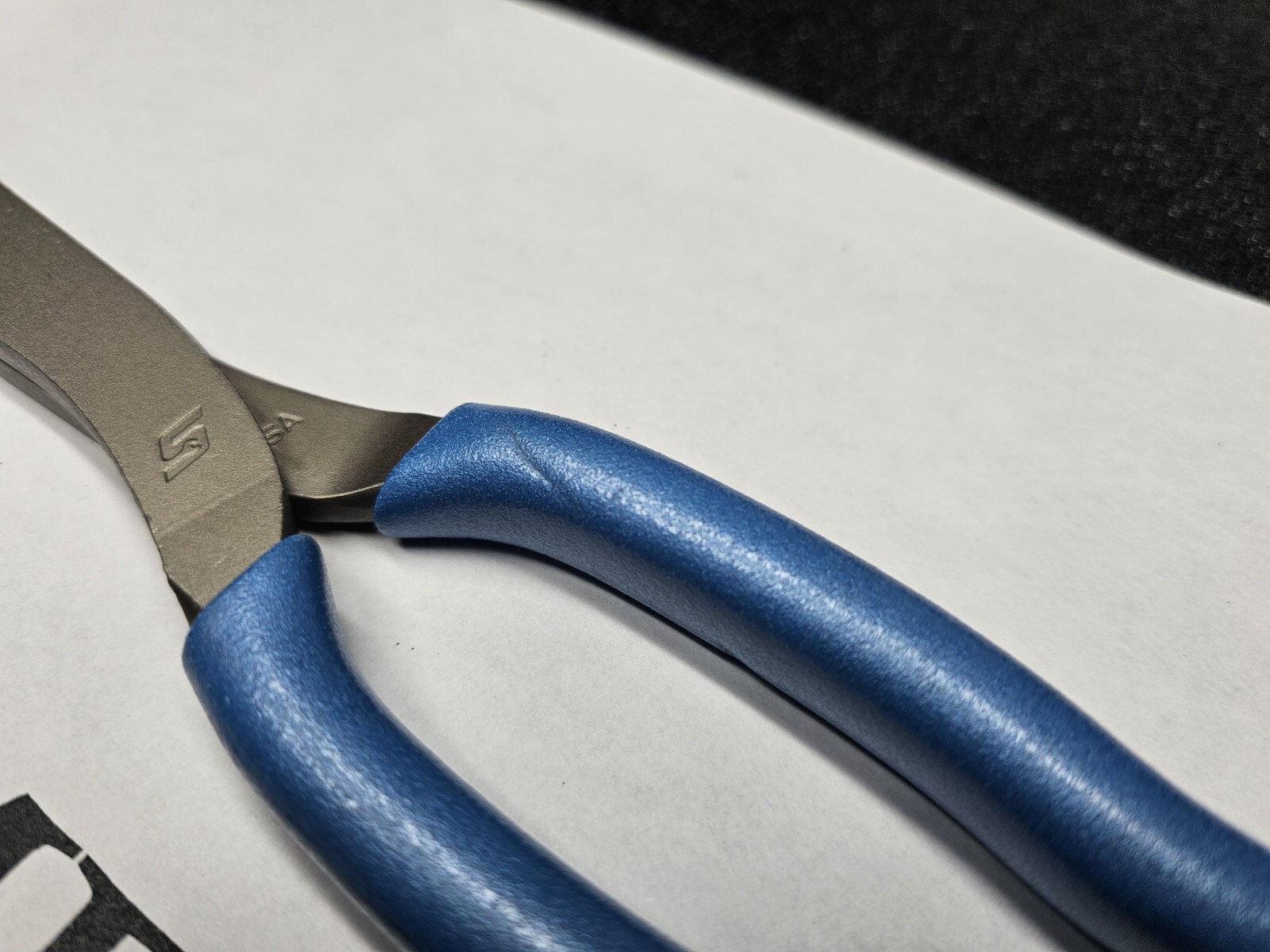 Snap-on Tools USA NOS PEARL BLUE 11″ VectorEdge Heavy-Duty Diagonal Cutter 312CF