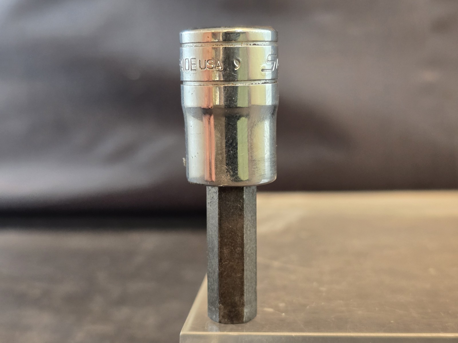 Snap-On Tools USA 3/8″ Drive 5/16″ SAE Hex Bit Chrome Socket Driver FA10E