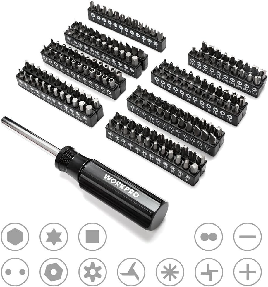 Comprehensive 450-Piece Tool Set with Rust-Resistant Chrome Finish for Repairs