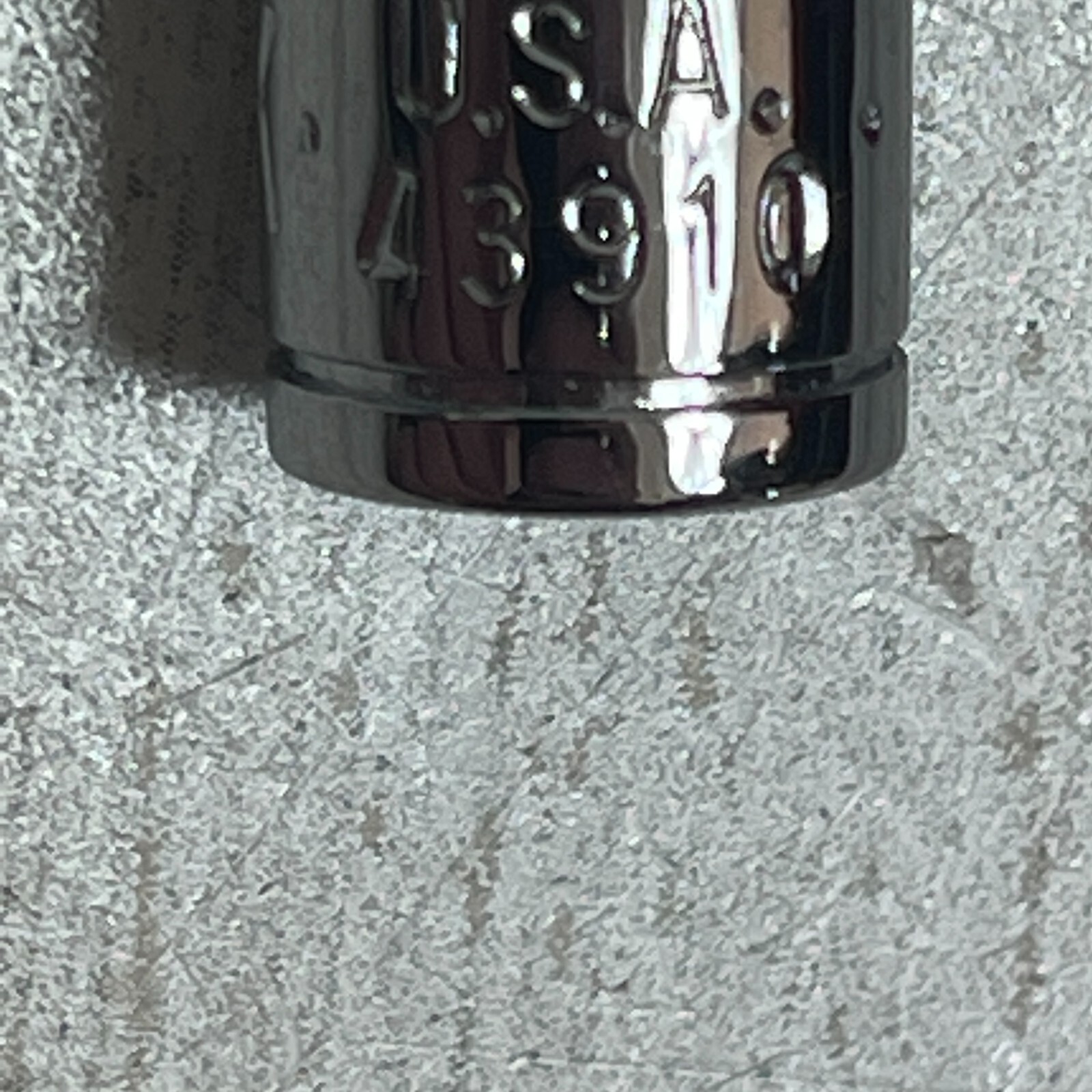 SK USA 43910 5/16″ 1/4″ Drive 12 Point Fractional Standard Chrome Socket SAE NOS