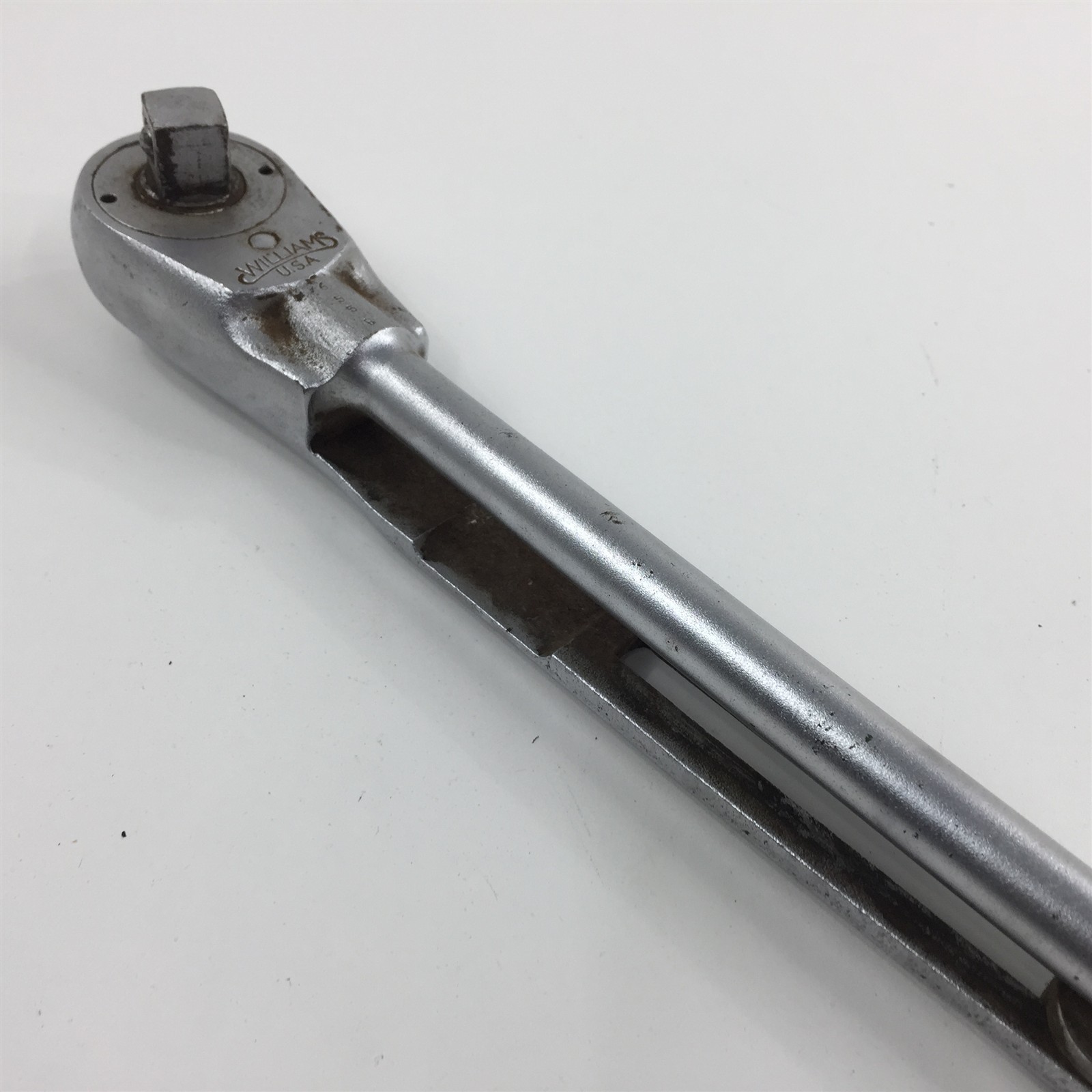 Williams Torque Measurrench S-57 19″ Long 20-200 Foot lbs Torque Wrench
