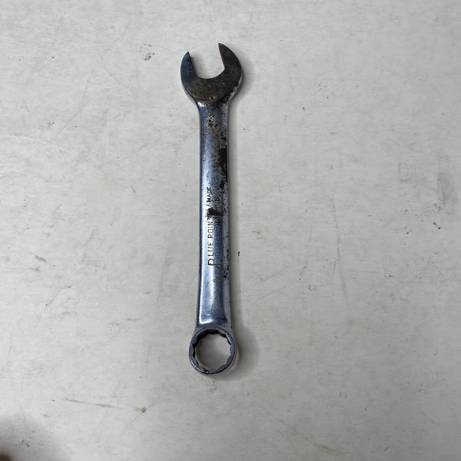 Blue-Point Lot OEX20 5/8″, + OEX-180 9/1 12-point Combination Chrome Wrench USA