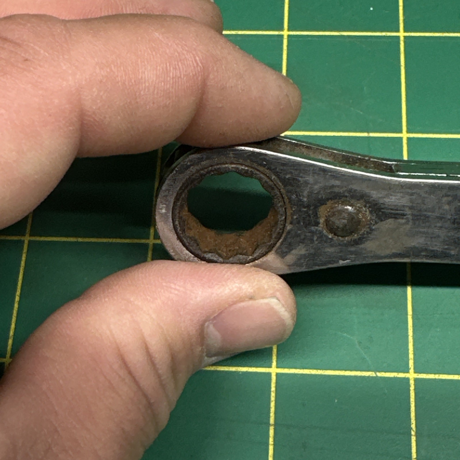Snap-On Ratchet Wrench R-1218 3/8″ 6 Point x 9/16″ 12 Point As Pictured Rare