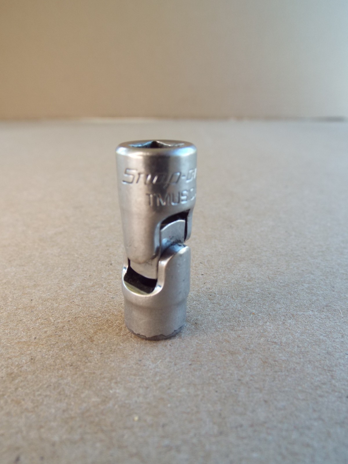 VTG Snap-on 5/16″ Swivel Socket 1/4″ Dr 6 Pt TMUS101A USA Good Condition -(Read)