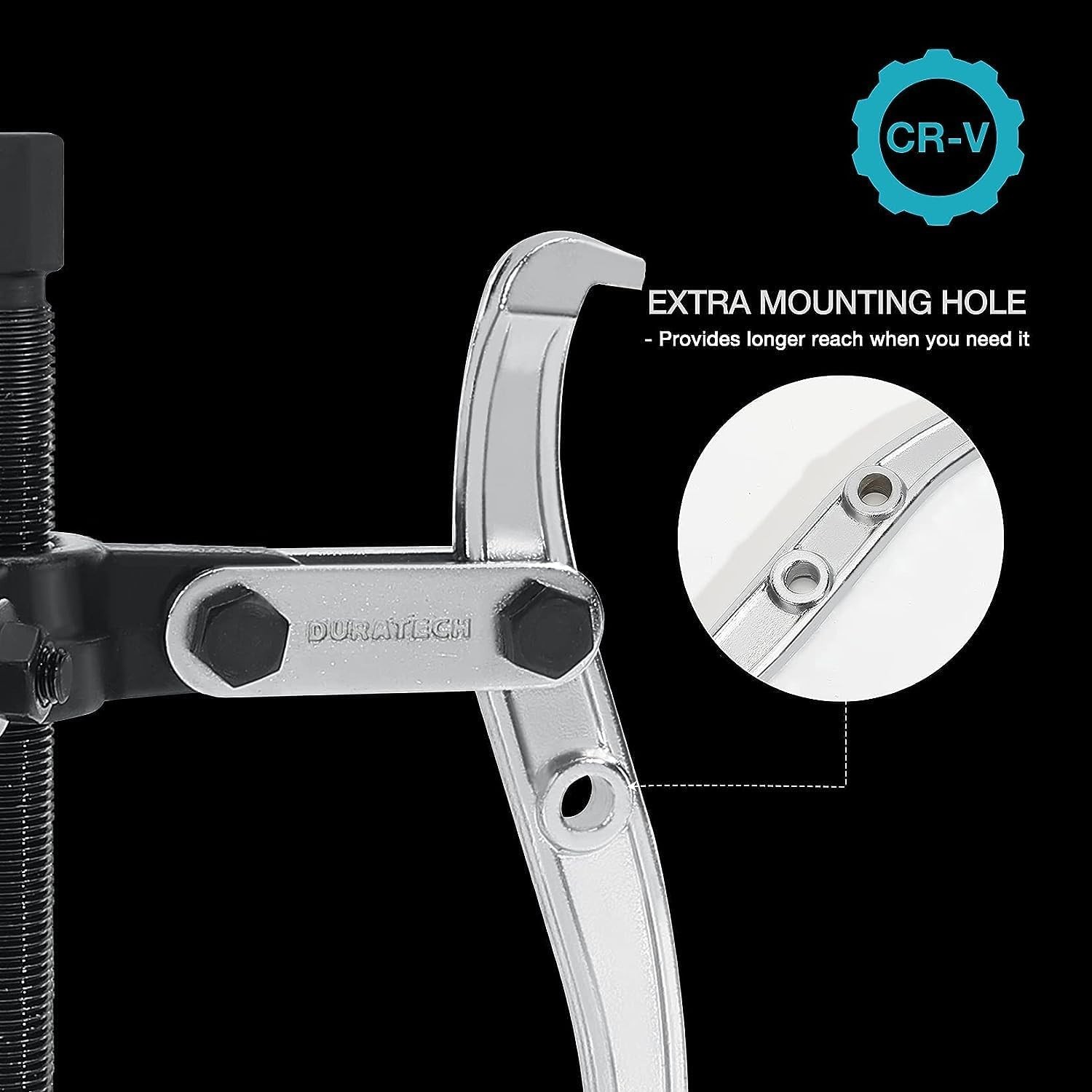 8-Inch 3-Jaw Gear Puller, Removal Tool for Gears, Pulleys, Bearings and Flywh…