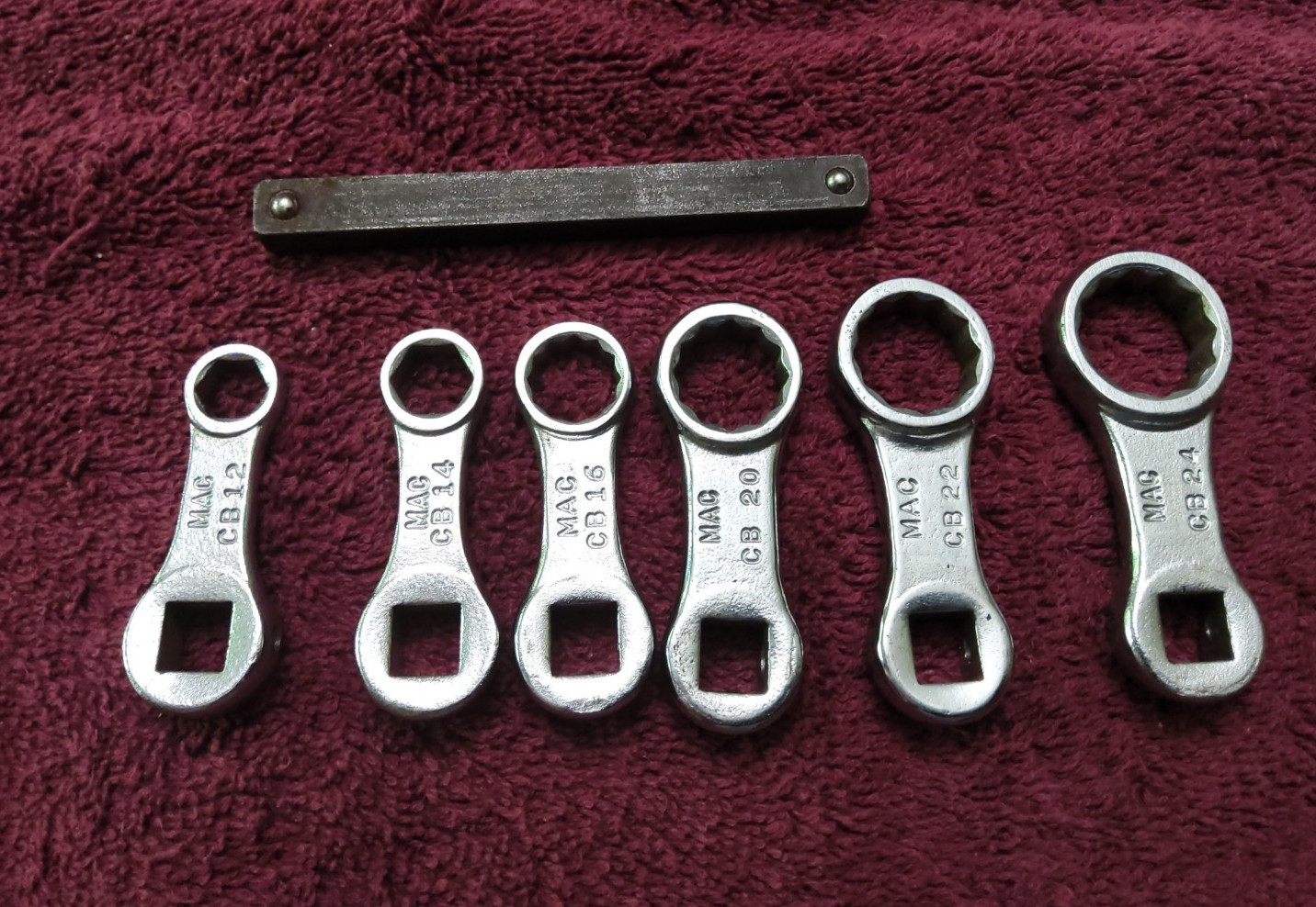 MAC TOOLS 6PC SAE 3/8″ DRIVE BOX END TORQUE ADAPTER WRENCH SET 3/8″-3/4″
