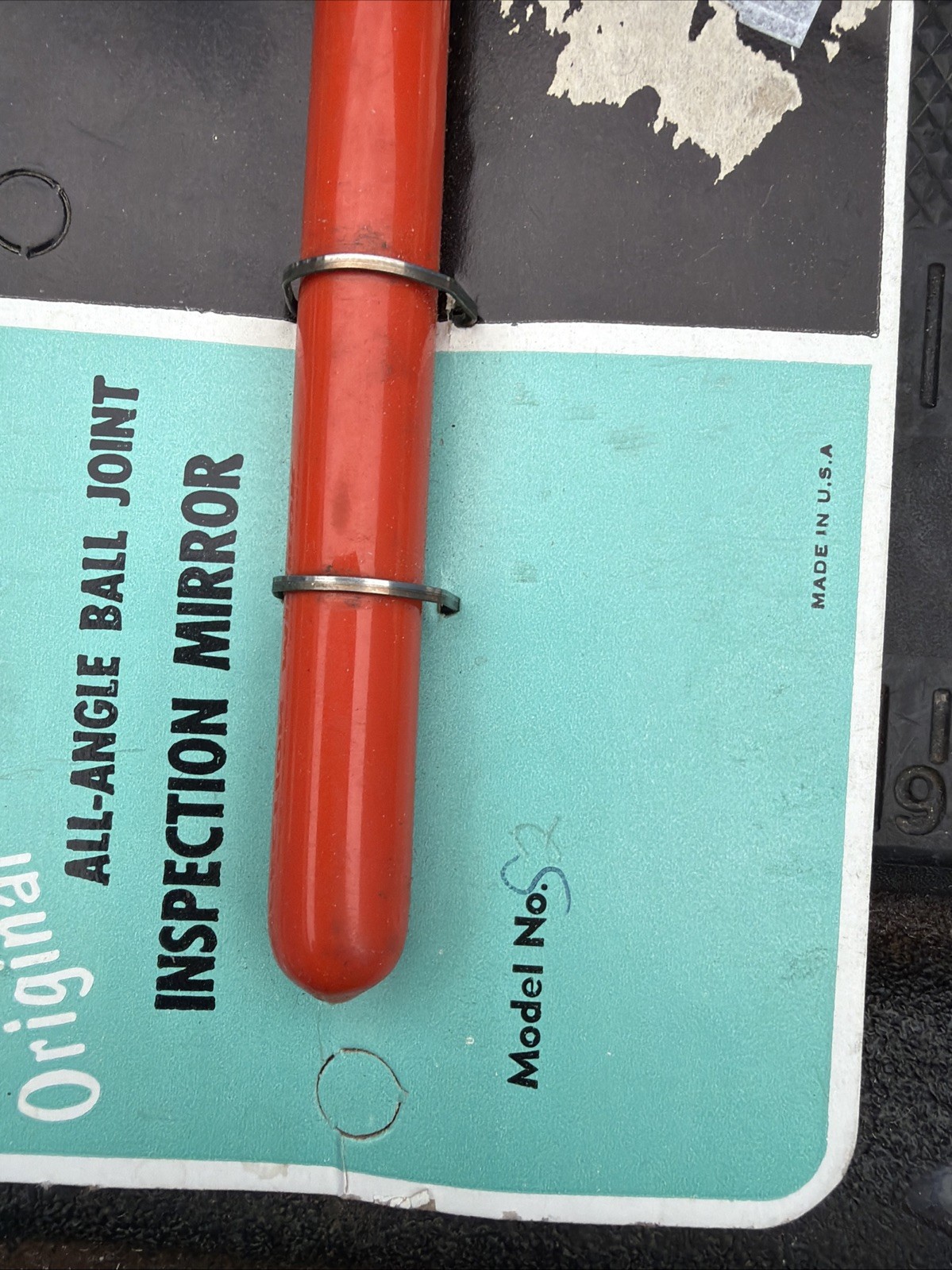 Original Ullman Devices USA All Angle Ball Joint Inspection Mirror S2 Rare Nos