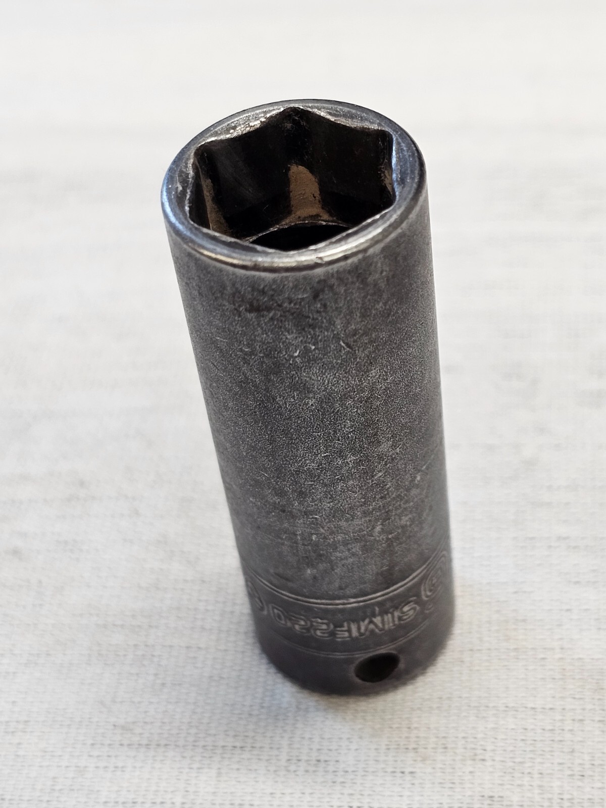 Snap-on Deep Well Impact Socket Sae 3/8″ Drive 6 Point 11/16″ SIMF220 USA