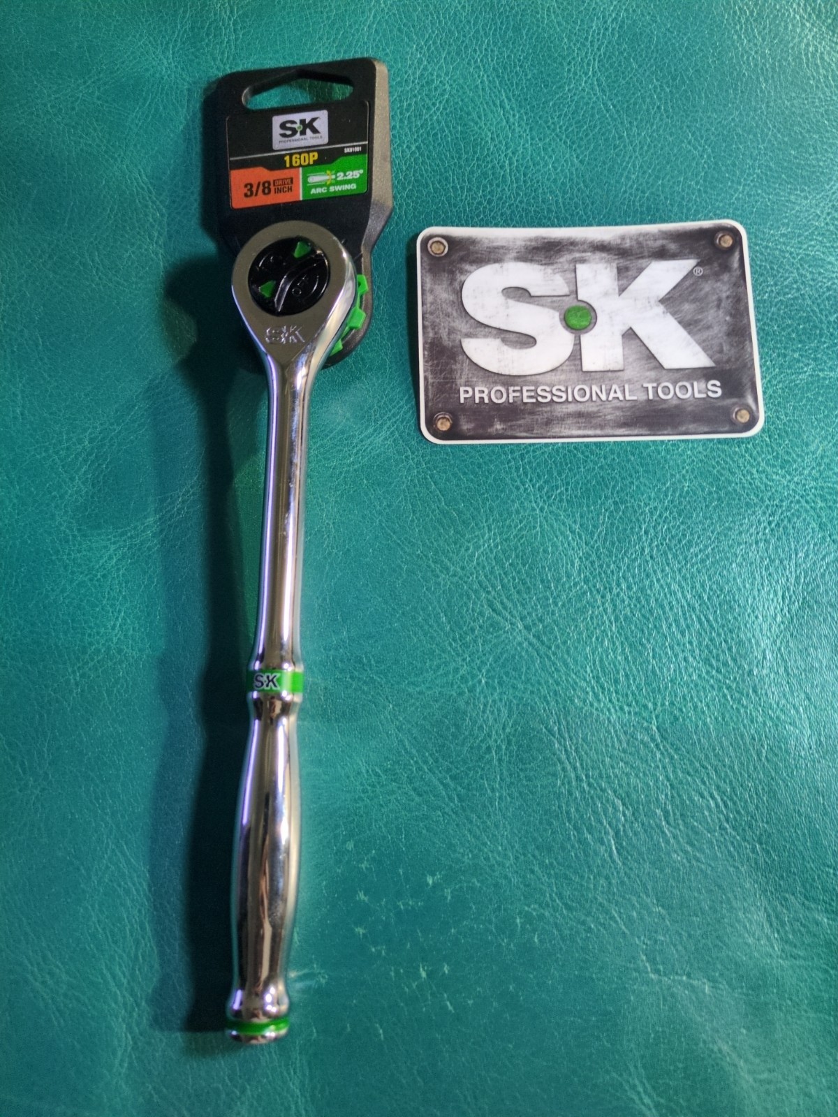 SK 3/8″ Drive Ratchet New LIFETIME WARRANTY 160 Position Dual Pawls 2.25 Degree
