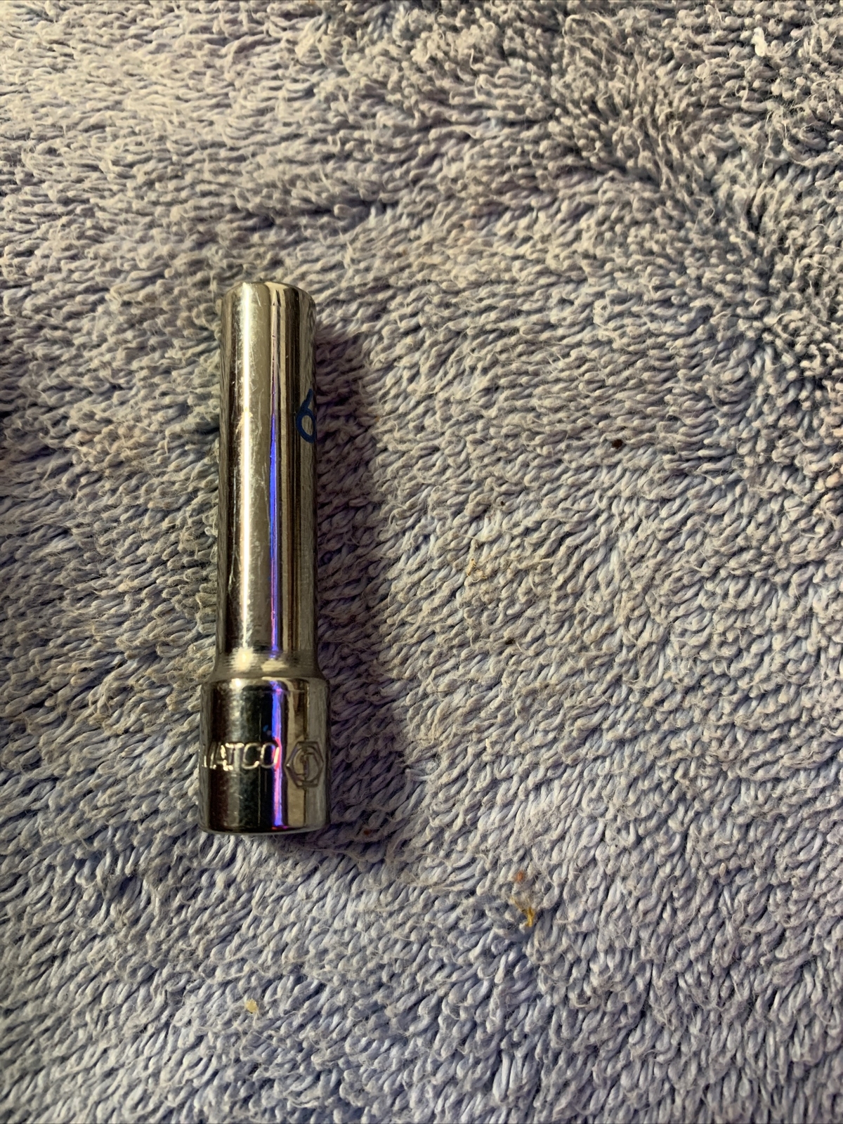 Matco Tools 6 Mm Deep 6 Pt 1/4” Drive Chrome Socket AD6M6A Made In USA New!
