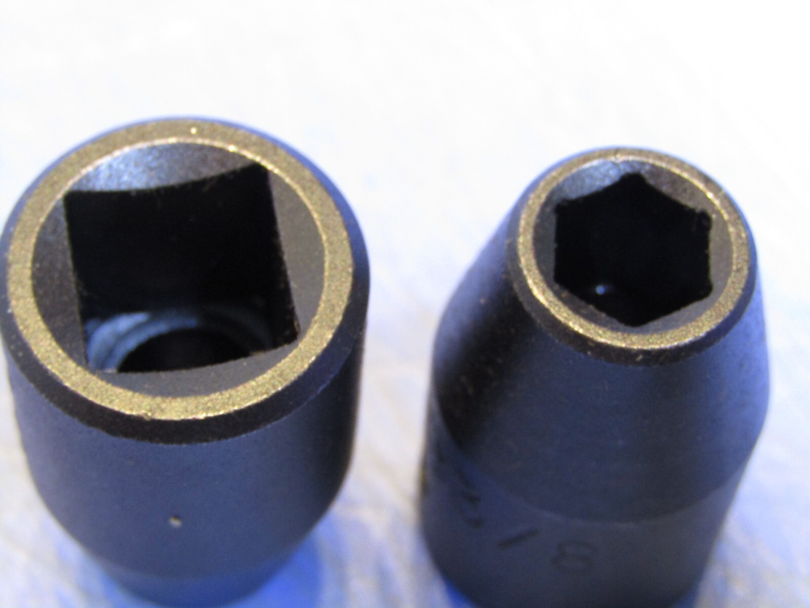 2 – Proto J7412H 3/8 Inch Shallow Impact Socket Drive 6 Point Steel Black Oxide.