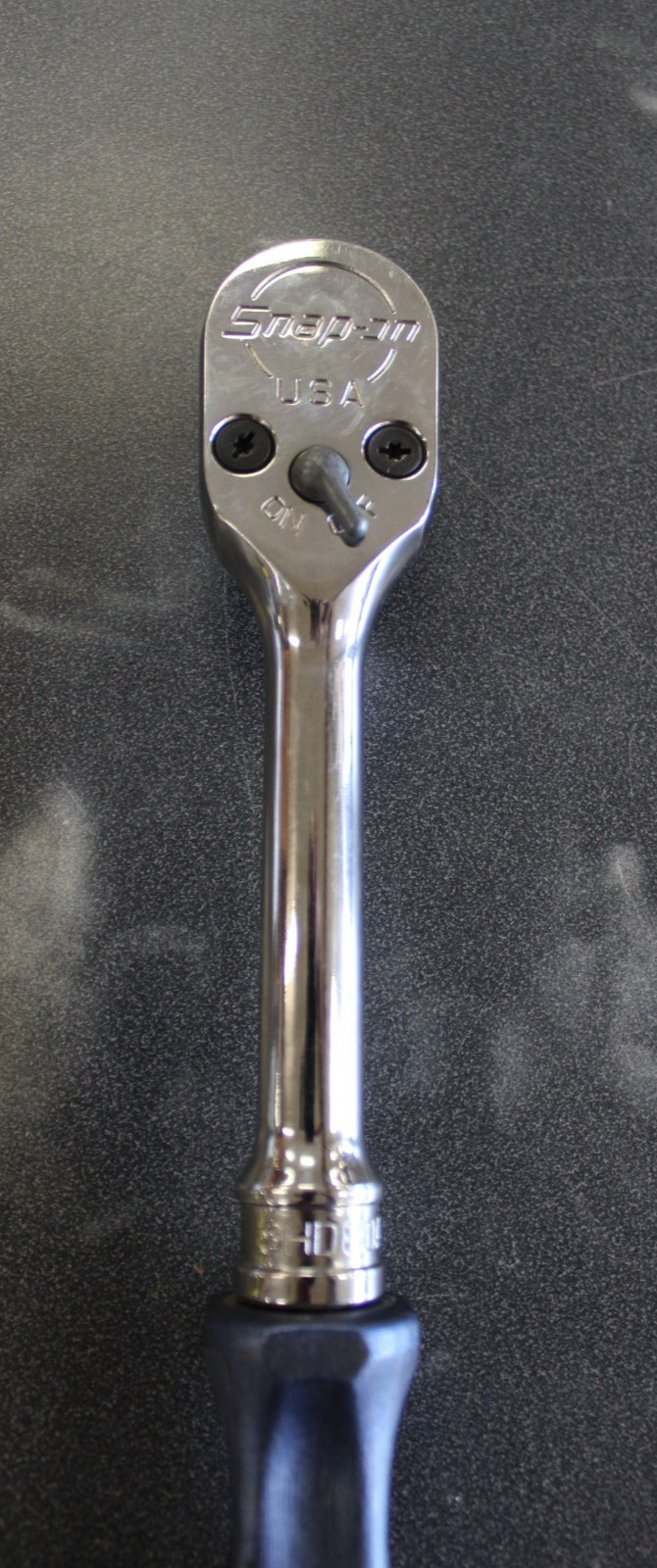 Snap On Shd80a 1/2” Drive Hard Handle Ratchet In Black 11-5/8” Long